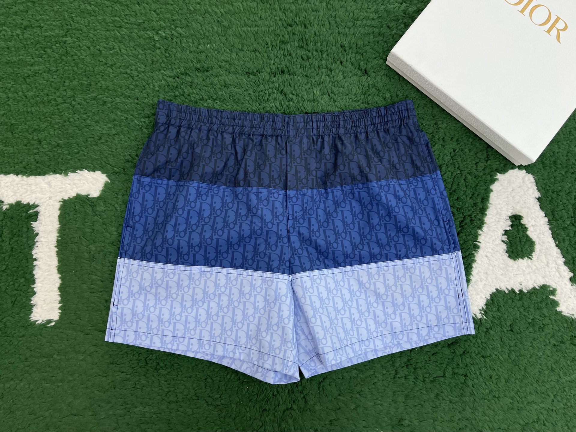 GUGGI 古驰 拼色 老花 休闲 短裤 裤子 五分裤 蓝色A2 593B11A2021-C585