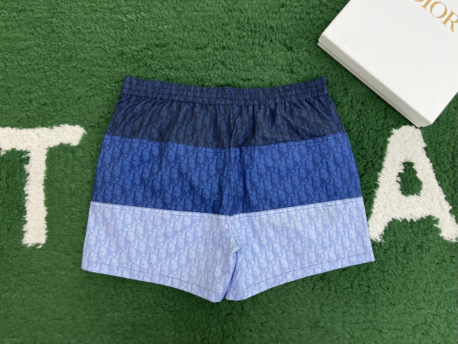 GUGGI 古驰 拼色 老花 休闲 短裤 裤子 五分裤 蓝色A2 593B11A2021-C585