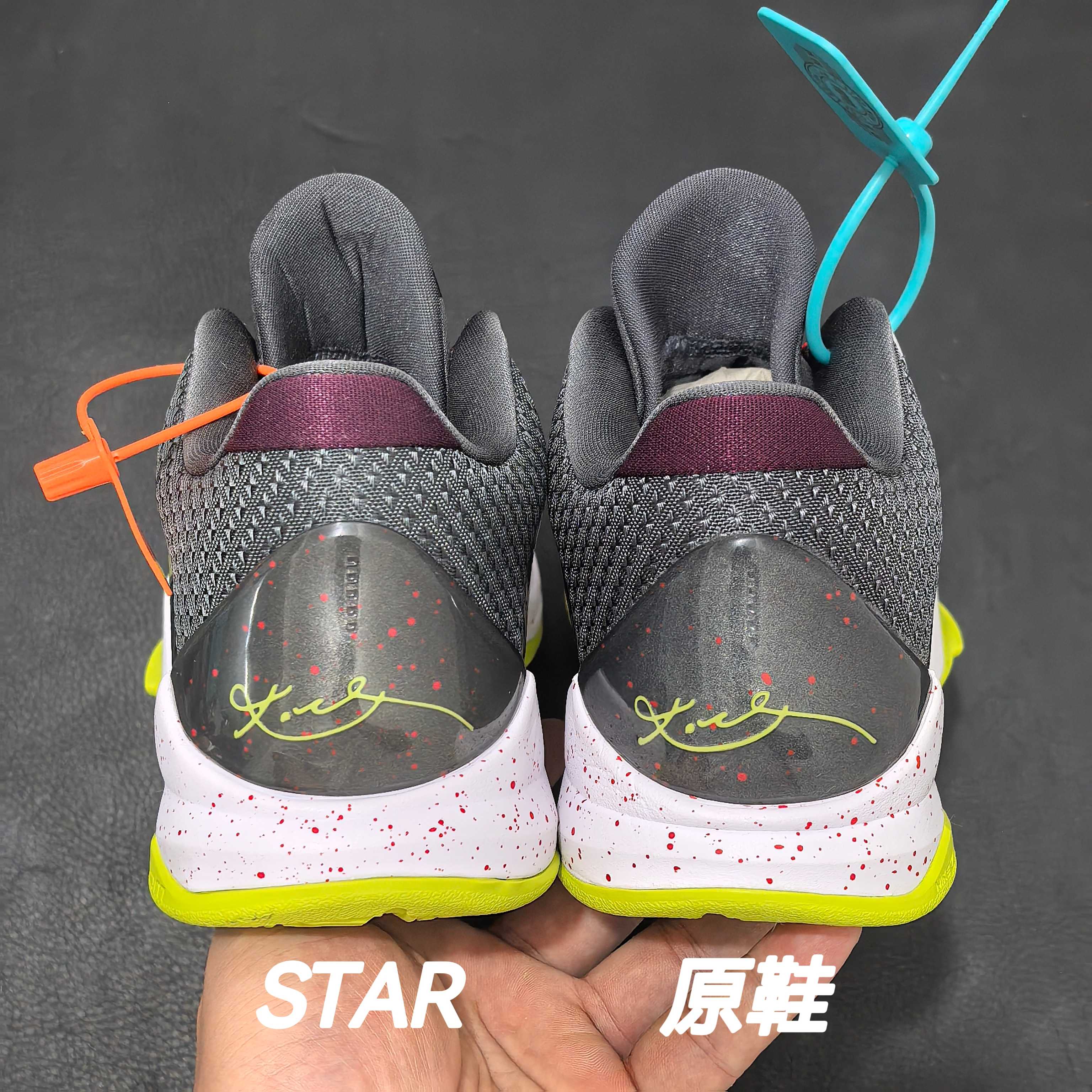 STAR -S级别 Kobe 5 Chaos 篮球鞋 球鞋 波鞋 实战鞋 运动耐磨防滑 男鞋 波鞋 小丑 CD4991-100