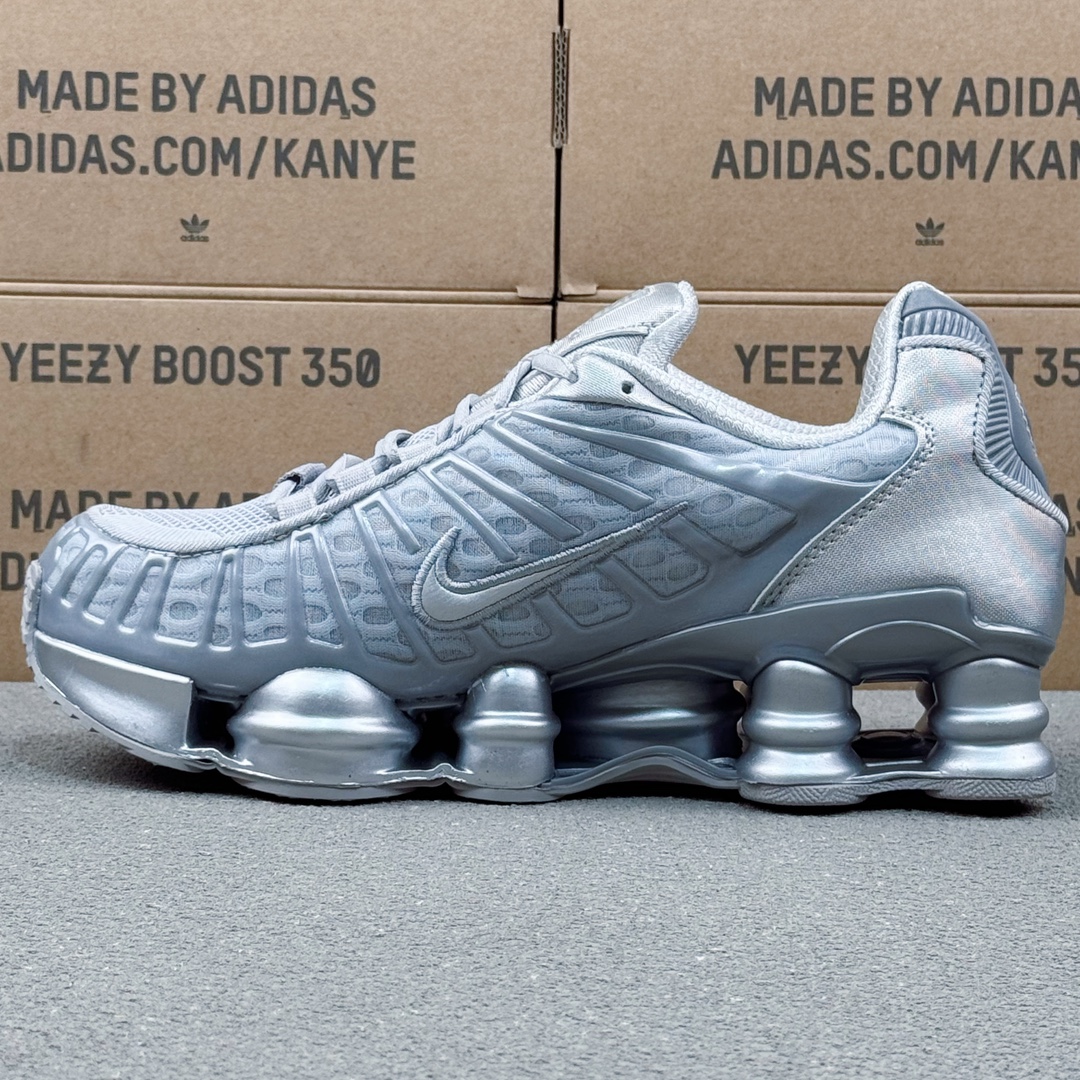 Nike Shox TL  全掌气柱缓震 休闲 运动跑鞋  男鞋 波鞋 灰色 HF1065-094