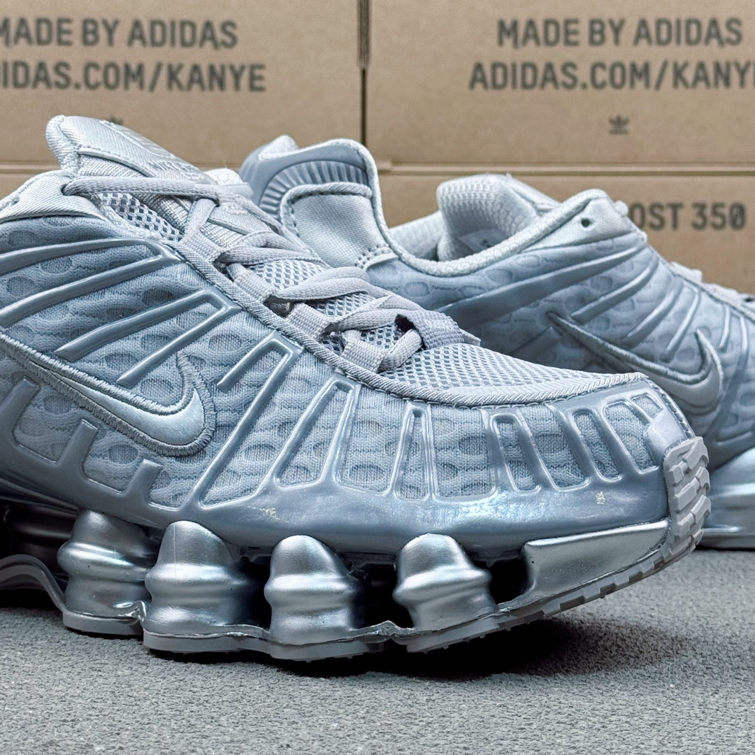 Nike Shox TL  全掌气柱缓震 休闲 运动跑鞋  男鞋 波鞋 灰色 HF1065-094