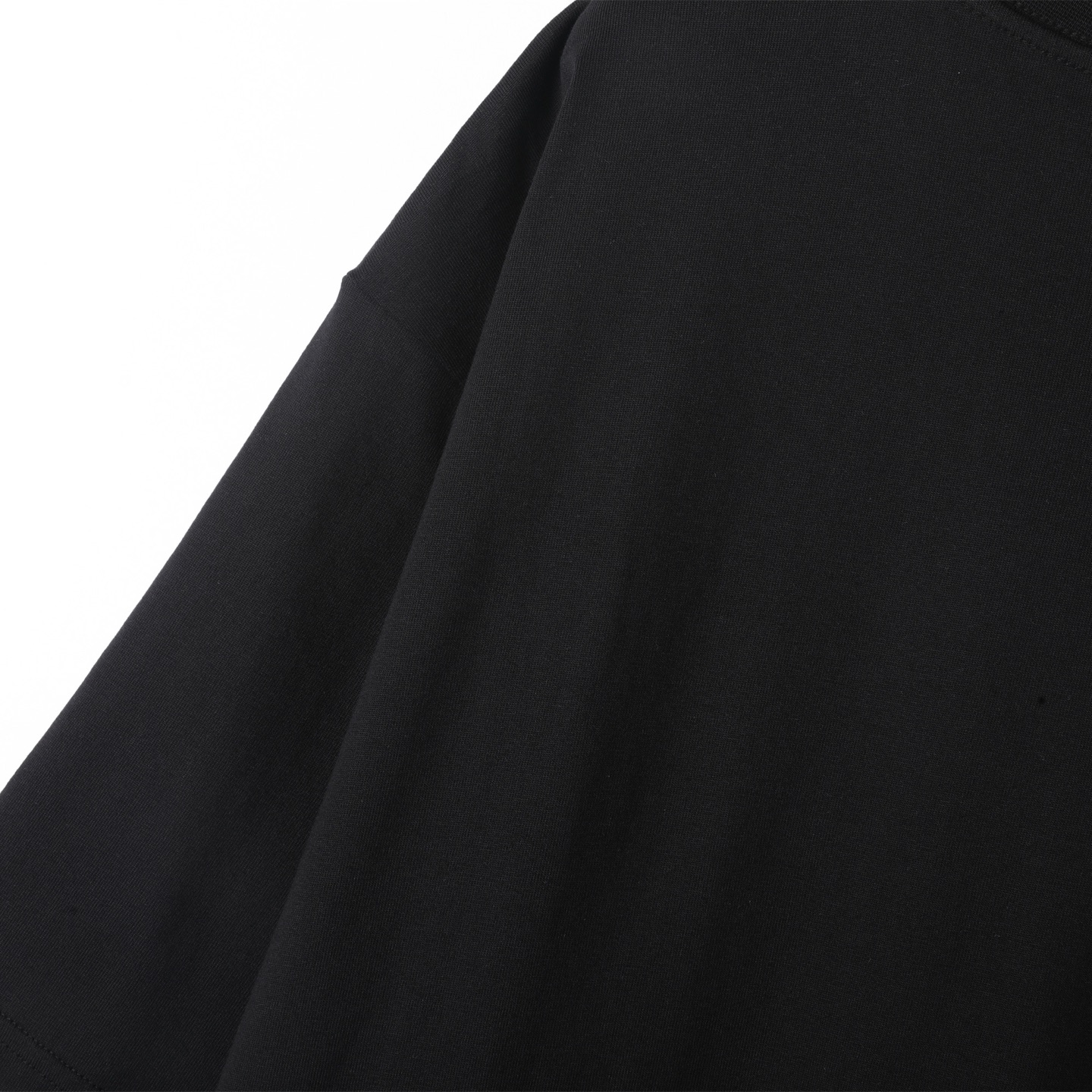 Balenciaga 巴黎世家 520情人节标签  短袖 T恤 圆领 短款 夏季 黑色 白色A5 764235TSVK31083