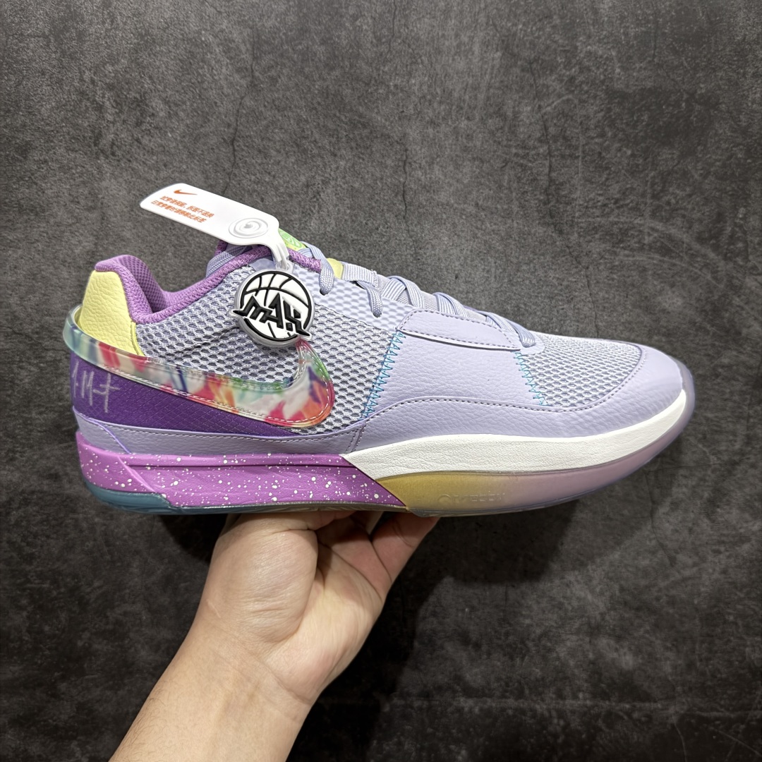 滅世 莫兰特 1代  Nike Zoom JA1 低筒 前後氣墊 耐磨透氣 實戰籃球鞋 波鞋 球鞋 男鞋 波鞋 鸳鸯 FN6614-900 