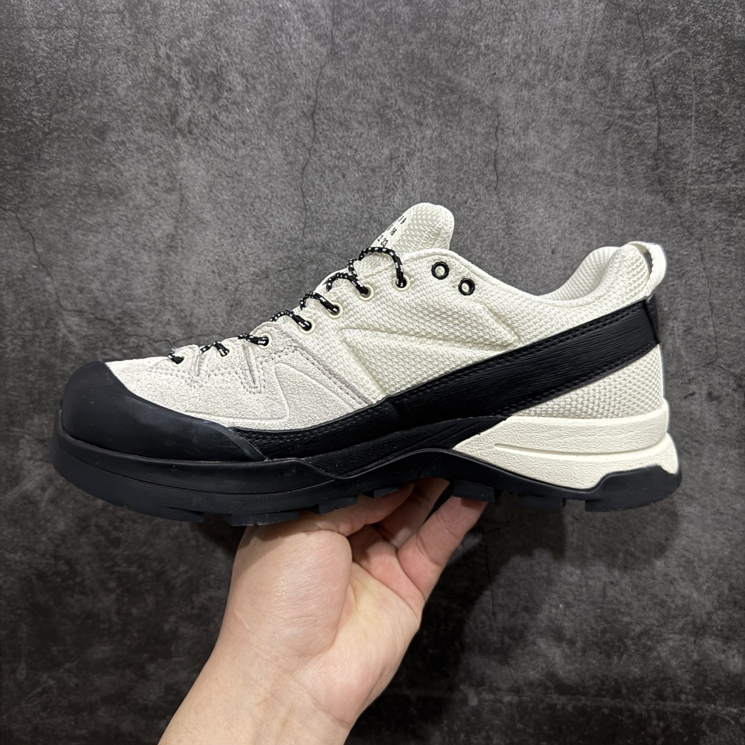 SALOMONMM6 ALP 萨洛蒙  低筒 减震防滑 户外 跑步鞋 运动鞋 登山 男鞋 女鞋  波鞋（版型偏小一码）黑白