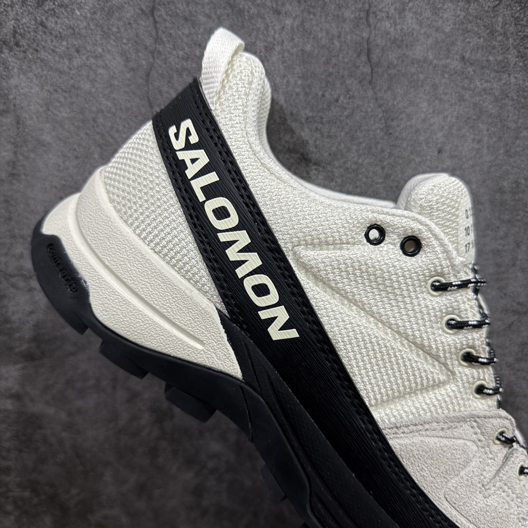 SALOMONMM6 ALP 萨洛蒙  低筒 减震防滑 户外 跑步鞋 运动鞋 登山 男鞋 女鞋  波鞋（版型偏小一码）黑白