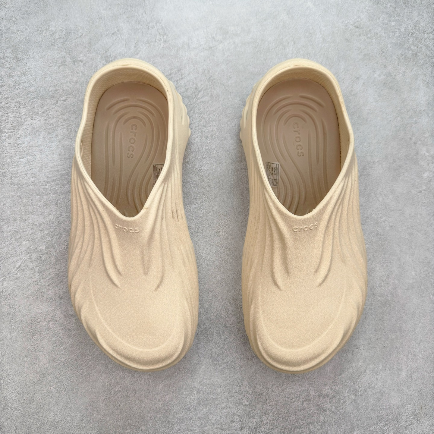 Crocs 卡骆驰 旋风 EVA 通勤 凉鞋 室内外 拖鞋 沙滩鞋  洞洞鞋 米棕 210521-0LL