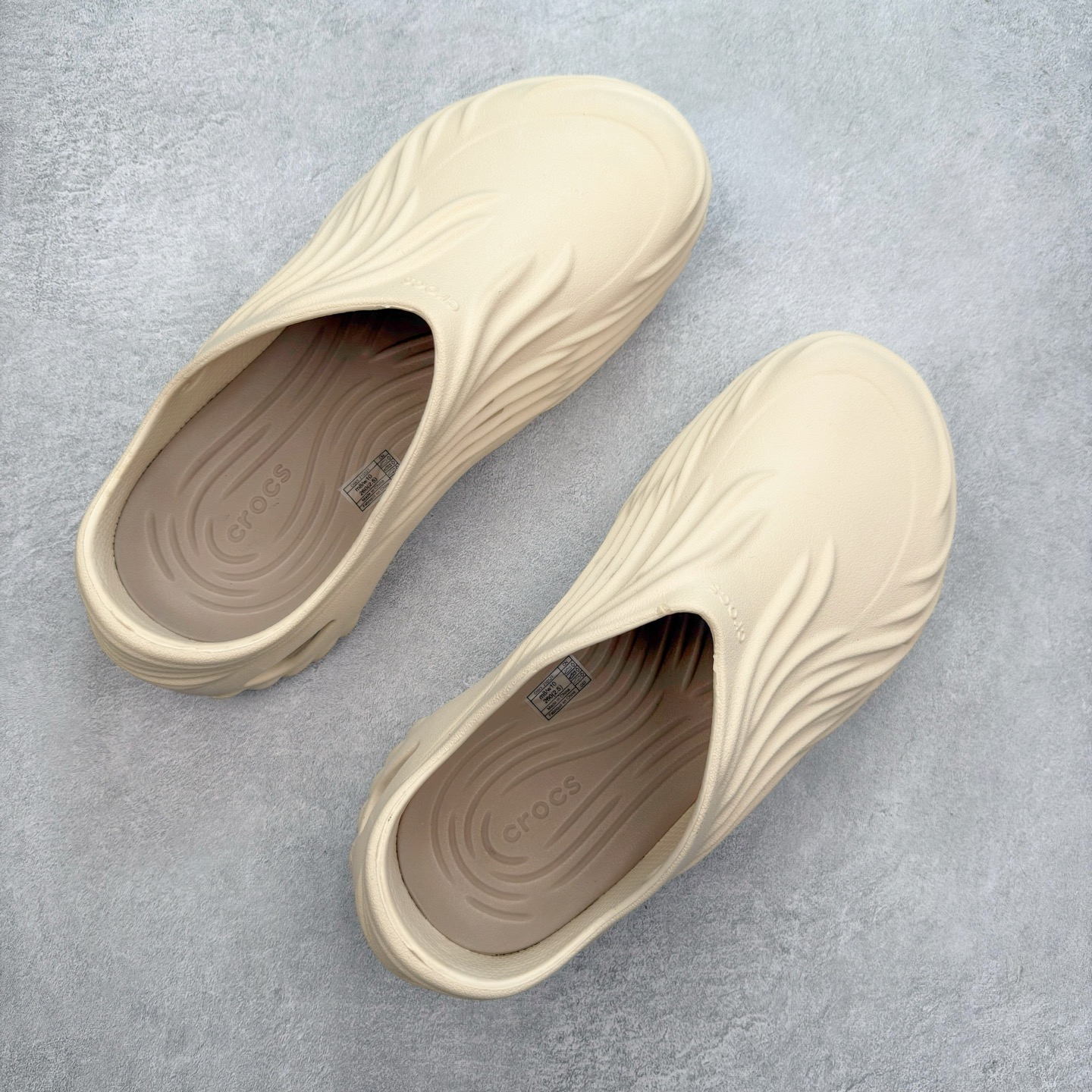 Crocs 卡骆驰 旋风 EVA 通勤 凉鞋 室内外 拖鞋 沙滩鞋  洞洞鞋 米棕 210521-0LL