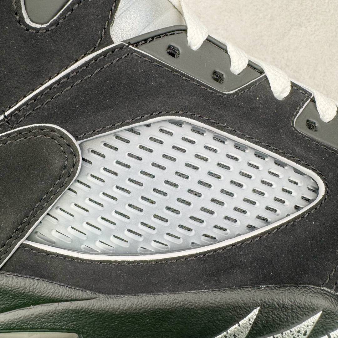 Air Jordan 5 Black Metallic Reimagined  AJ5  高筒 男鞋 休闲鞋 板鞋 复古篮球鞋 波鞋 黑银 HF3975-001