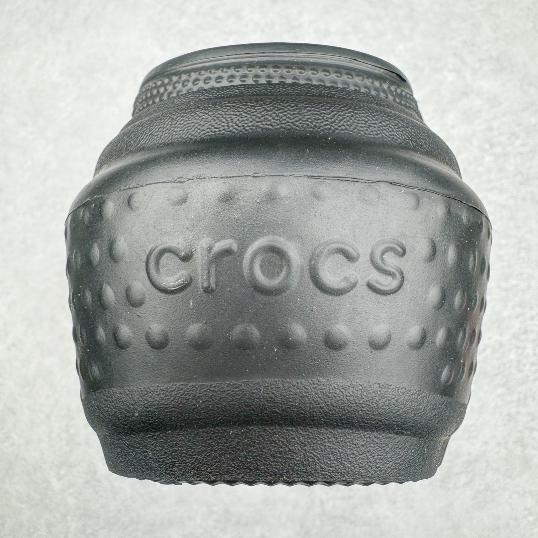 Crocs 卡骆驰 雪屋 EVA 通勤 凉鞋 室内外 拖鞋 沙滩鞋  洞洞鞋 女鞋 5.5CM 黑色 209347-001