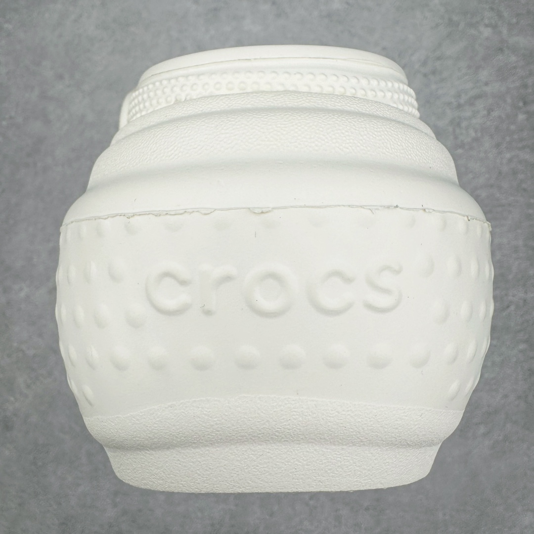Crocs 卡骆驰 雪屋 EVA 通勤 凉鞋 室内外 拖鞋 沙滩鞋  洞洞鞋 女鞋 5.5CM 粉笔色 209347-0WV
