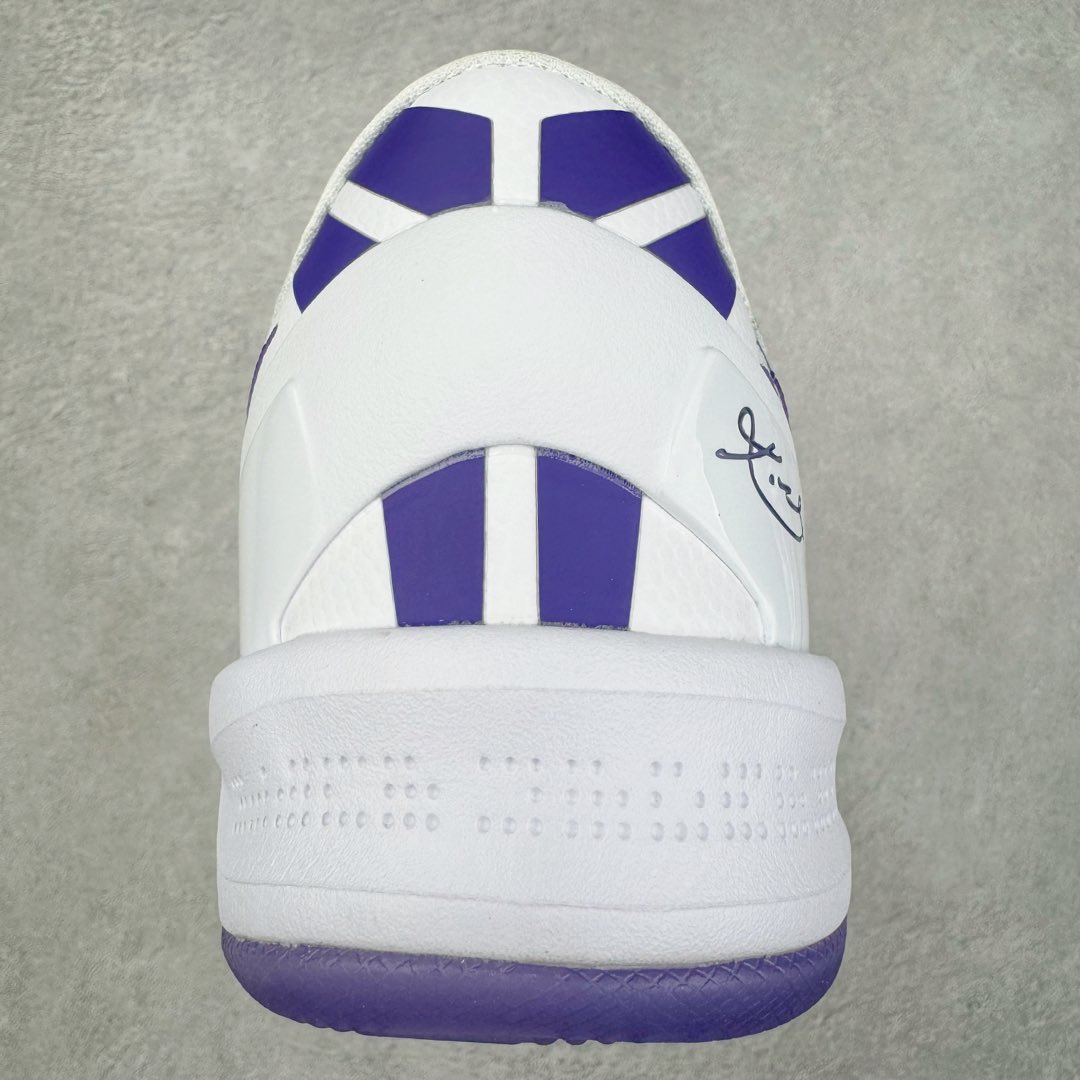  滅世/MAX Kobe8 Ⅷ System 科比8 低筒 React鞋墊 籃球鞋 實戰鞋 球鞋 男鞋 数字 紫色 FQ3549-100