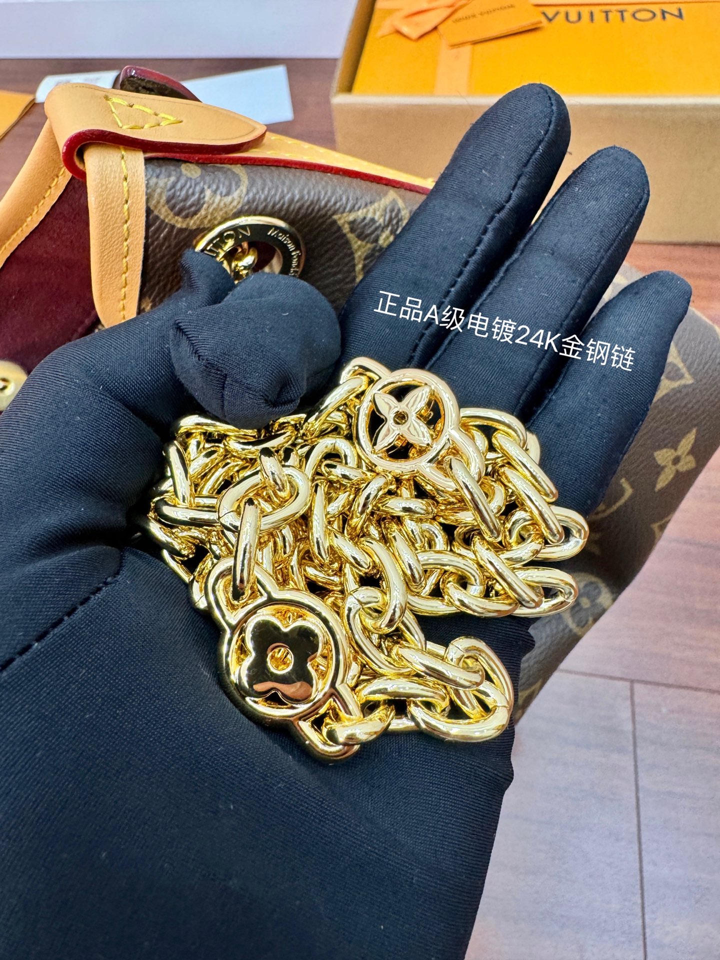 特級芯片 LOUIS VUITTON Carryall BB LV 路易威登  牛皮革 斜挎包 单肩包 双肩包 水桶 手提包 老花棕色 M13014