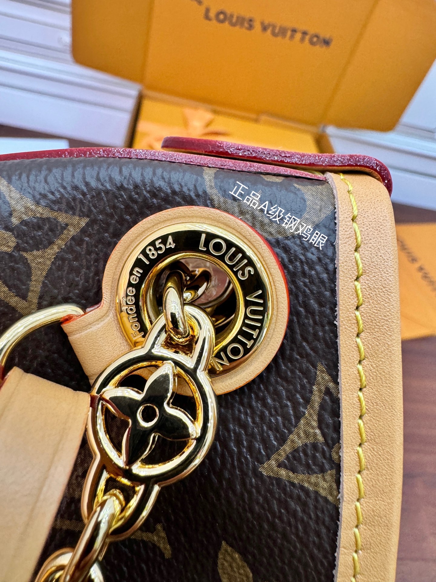 特級芯片 LOUIS VUITTON Carryall BB LV 路易威登  牛皮革 斜挎包 单肩包 双肩包 水桶 手提包 老花棕色 M13014