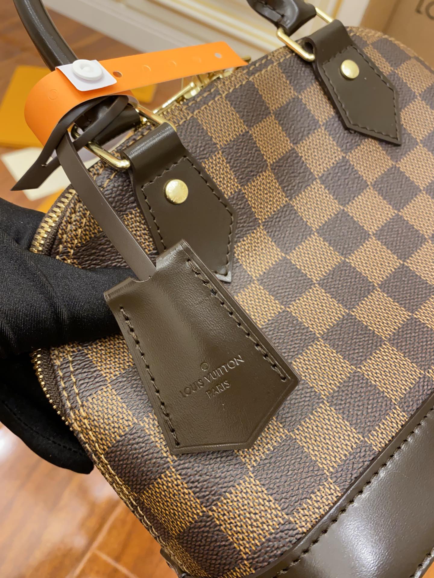 特級芯片 LOUIS VUITTON Alma LV 路易威登  牛皮革 斜挎包 单肩包 双肩包 水桶 手提包 老花棕色格子 N41221