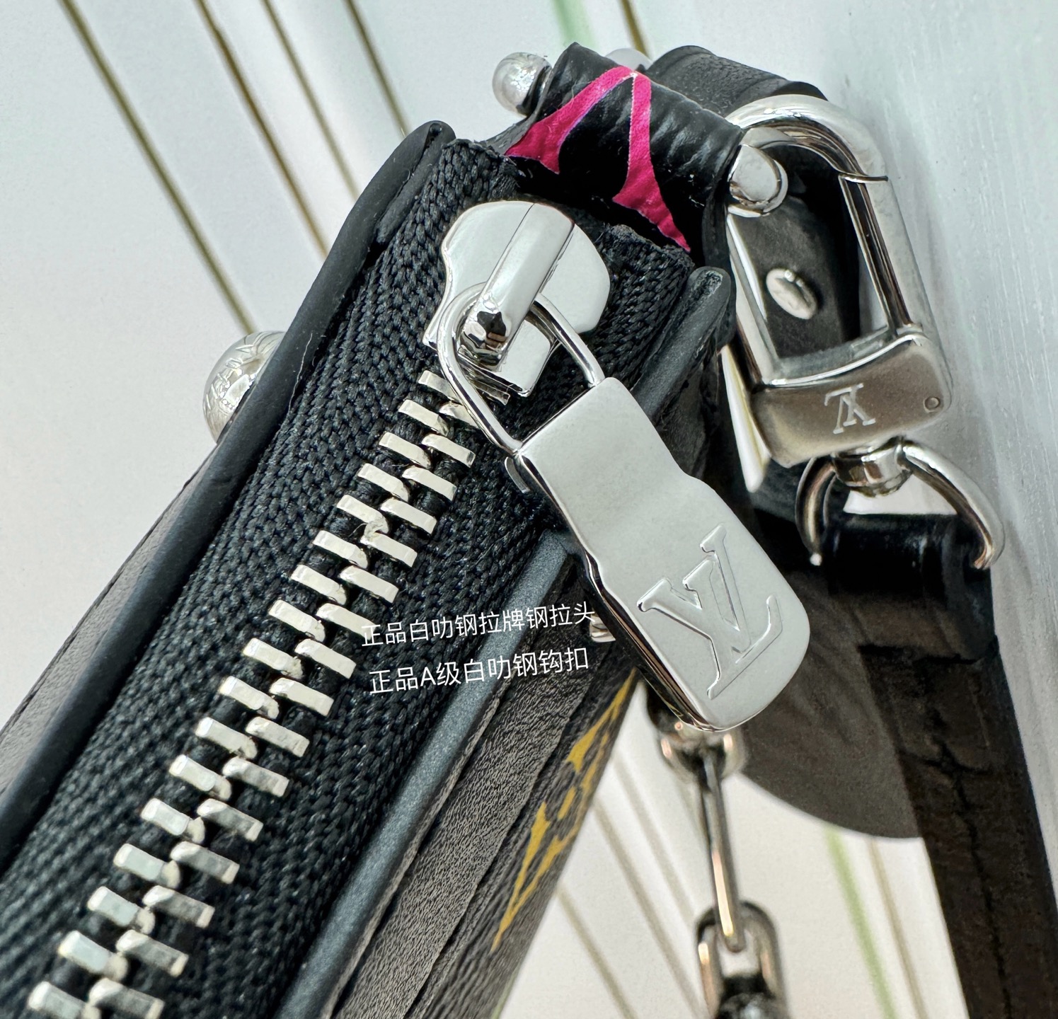 特級芯片 LOUIS VUITTON Takashi Murakami 村上隆 LV 路易威登  牛皮革 斜挎包 单肩包 双肩包 水桶 手提包 黑彩色 M13663