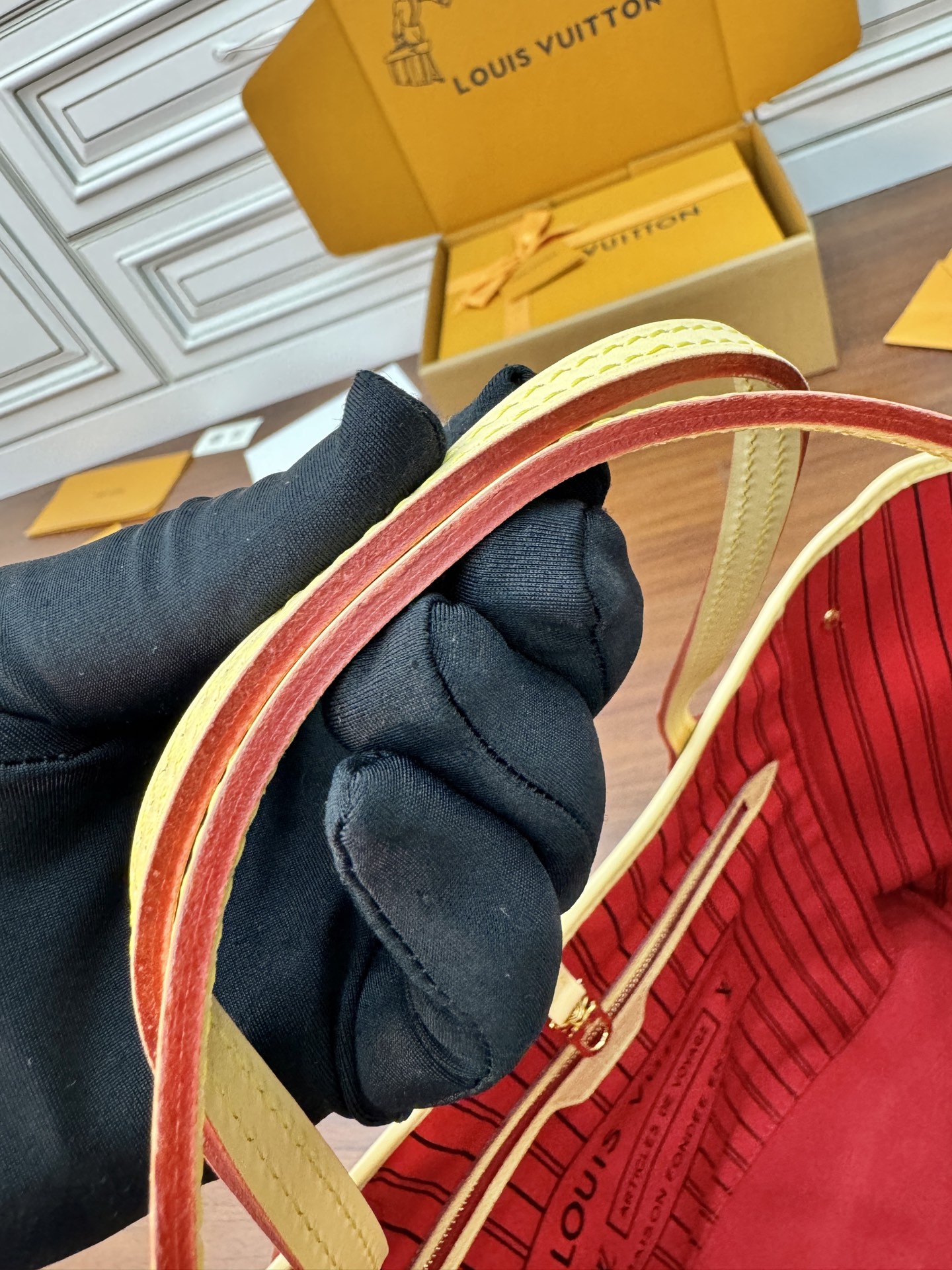 特級芯片 LOUIS VUITTON NEVERFULL MM LV 路易威登  牛皮革 斜挎包 单肩包 双肩包 水桶 手提包 老花棕色 M46987