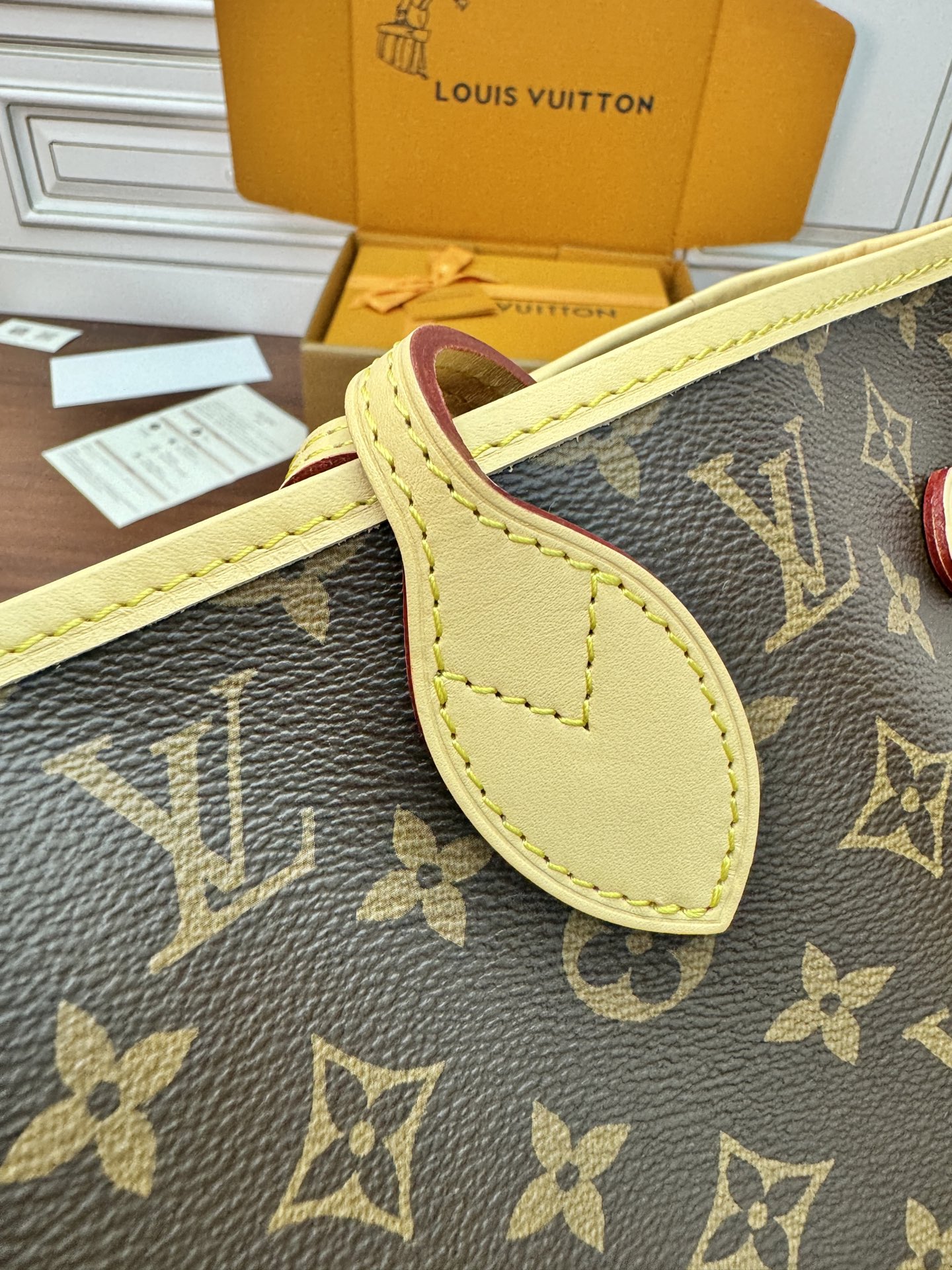 特級芯片 LOUIS VUITTON NEVERFULL MM LV 路易威登  牛皮革 斜挎包 单肩包 双肩包 水桶 手提包 老花棕色 M46987