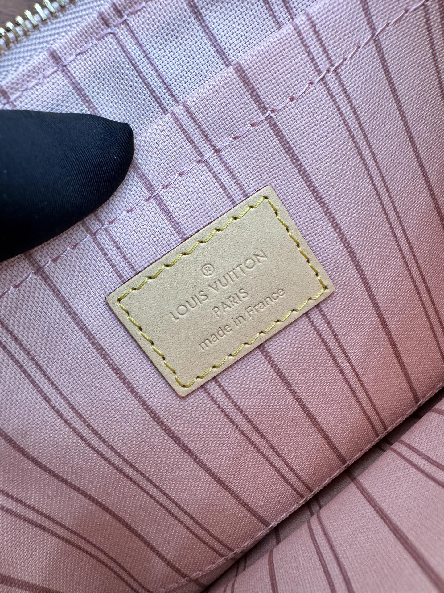 特級芯片 LOUIS VUITTON NEVERFULL MM LV 路易威登  牛皮革 斜挎包 单肩包 双肩包 水桶 手提包 白色格子 N40603