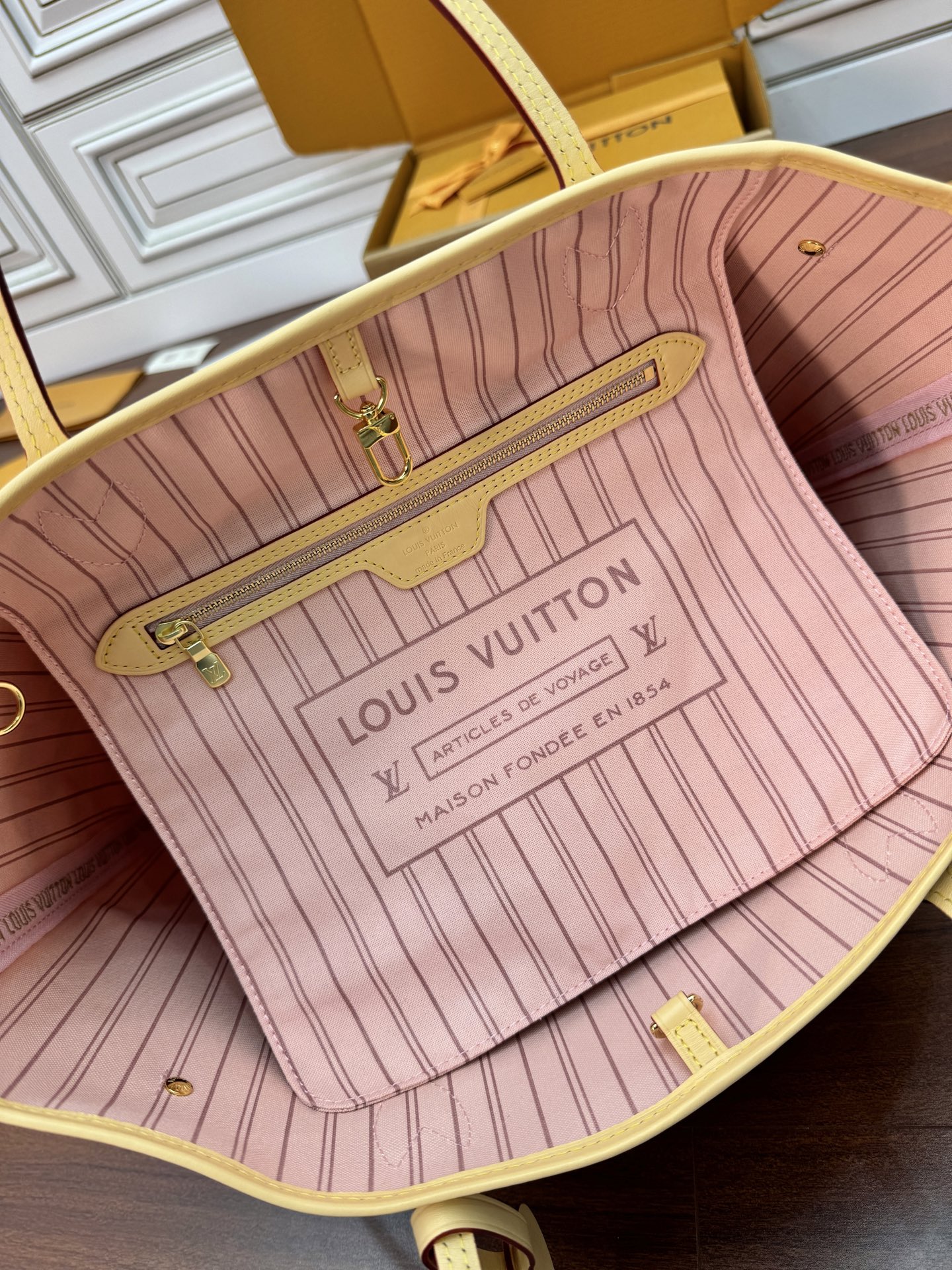 特級芯片 LOUIS VUITTON NEVERFULL MM LV 路易威登  牛皮革 斜挎包 单肩包 双肩包 水桶 手提包 白色格子 N40603