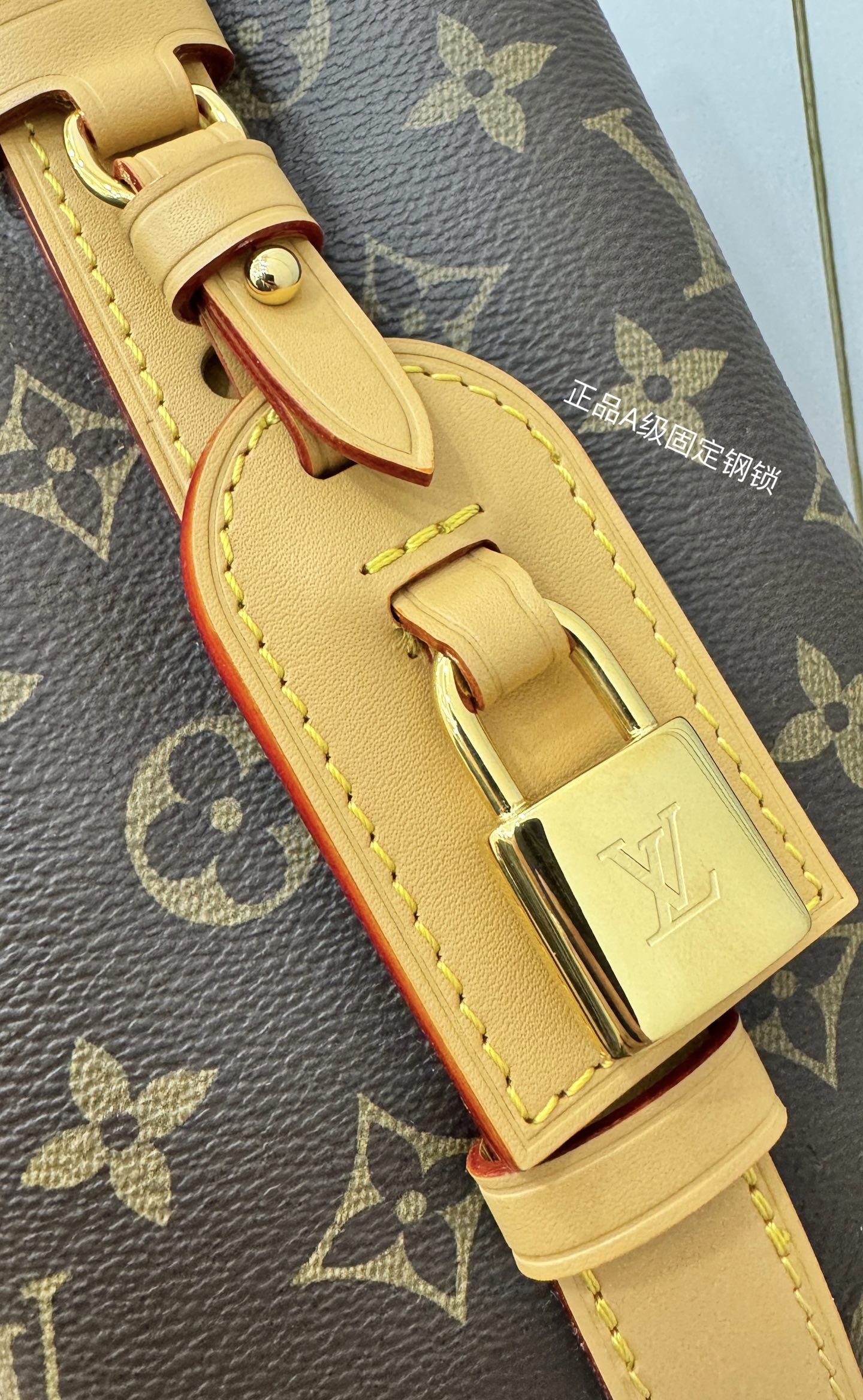 特級芯片 LOUIS VUITTON ALL IN LV 路易威登  牛皮革 斜挎包 单肩包 双肩包 水桶 手提包 老花 肩带可调节，不可拆卸 棕色 M12925