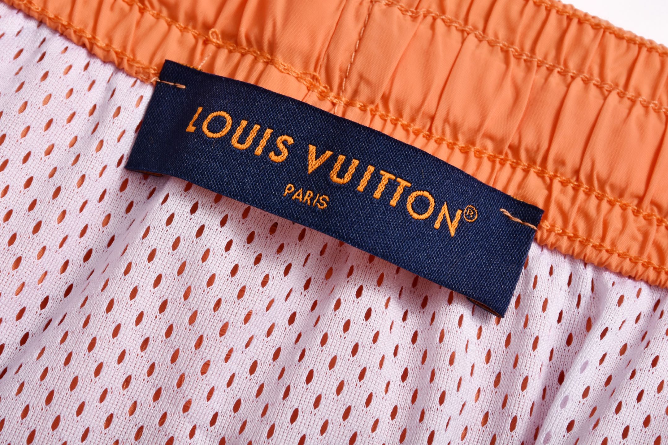 LOUIS VUITTON 路易威登 LV 满印沙滩  短裤 牛仔休闲裤 裤子 五分裤 绿色 橙色-A2 1AAT44