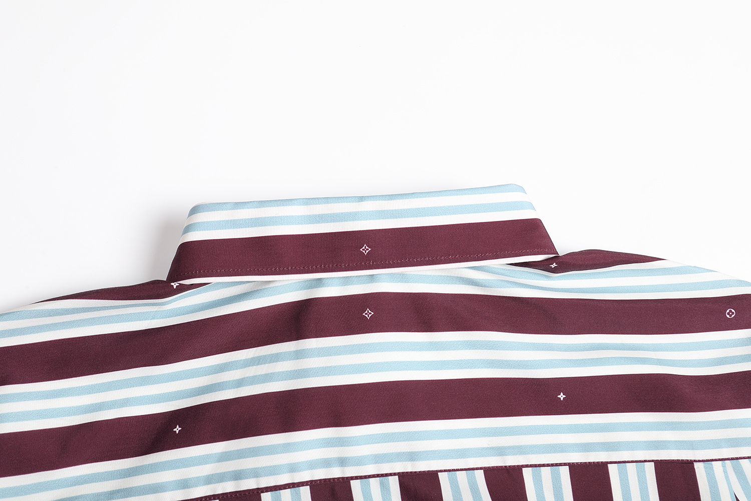 LOUIS VUITTON 路易威登 LV 条纹短袖 衬衫 夏季 T恤 男女同款  短袖  红绿A5 1AHVWH