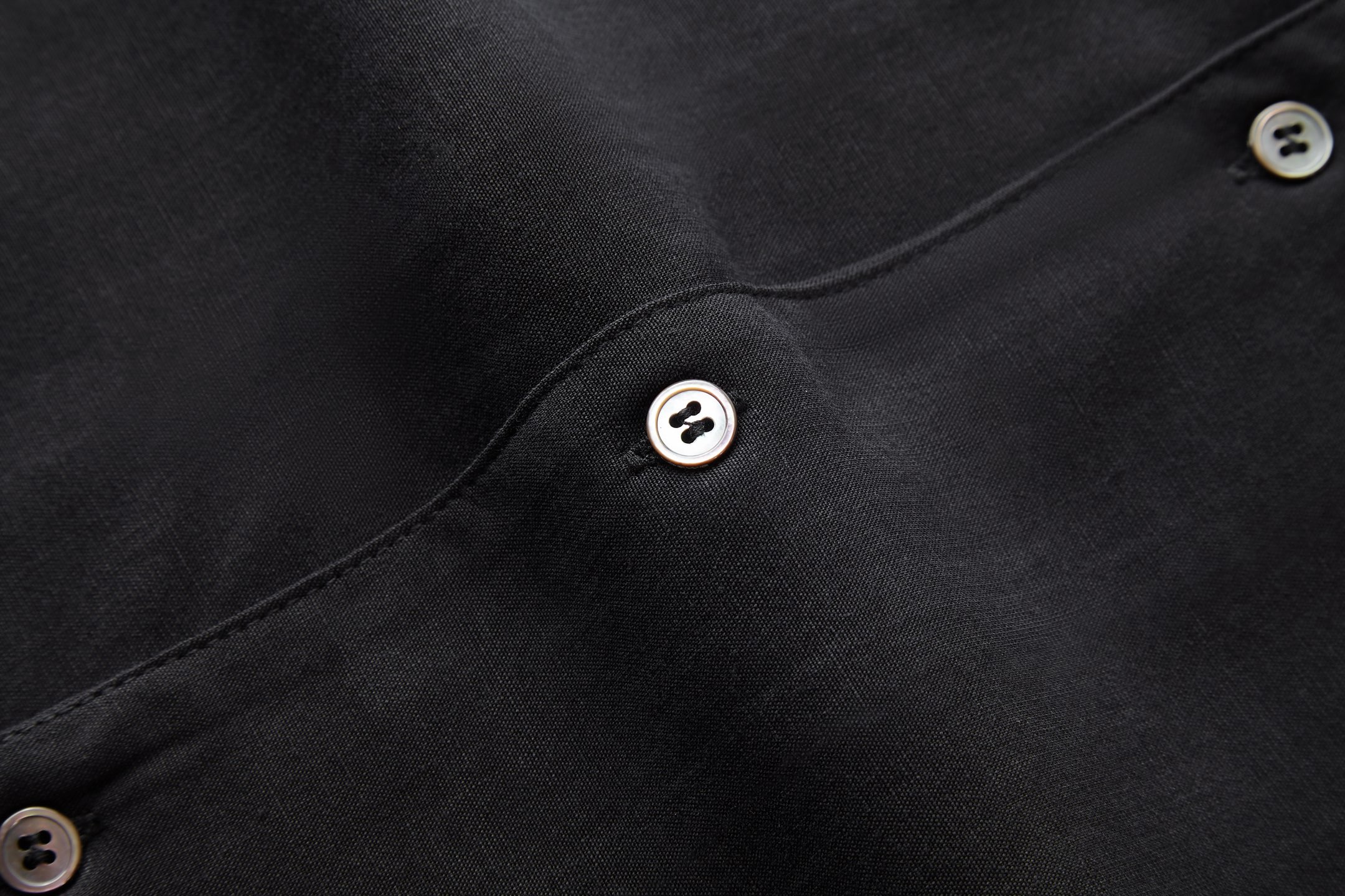 Loewe   罗意威刺绣口袋桑蚕丝 衬衫 短袖 T恤 圆领夏季 黑色A5 H616Y05X73-1100