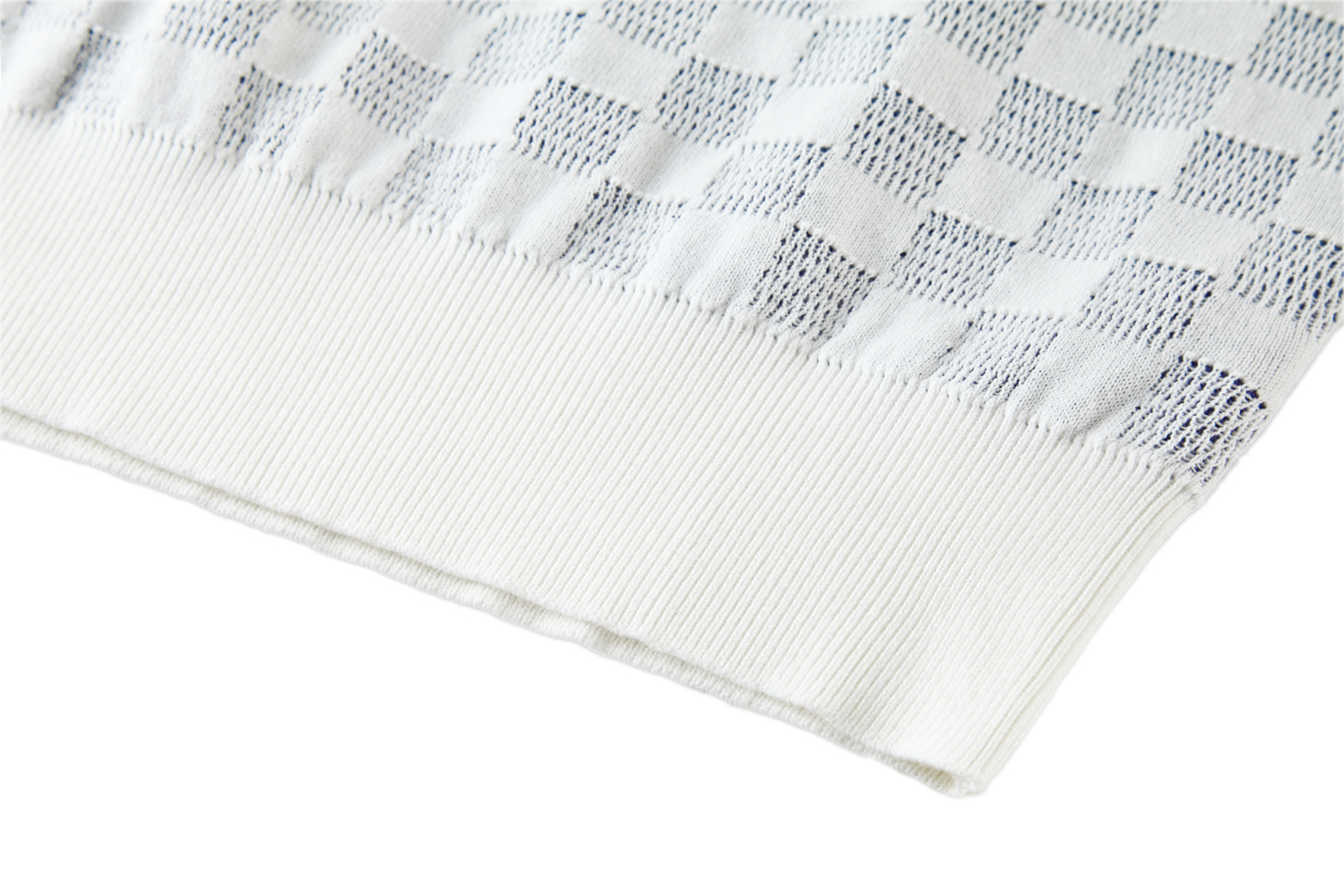 LOUIS VUITTON 路易威登  LV 棋盘格渐变 圆领几何图案长袖卫衣 渐变B5 1AGTL5