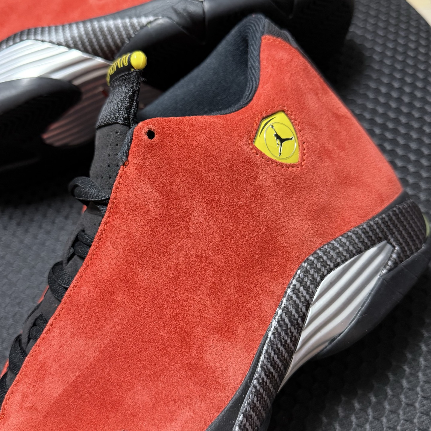 Air Jordan 14 Ferrari  AJ14 篮球鞋 球鞋 实战鞋 男鞋 波鞋 法拉利黑红 IF5015-600