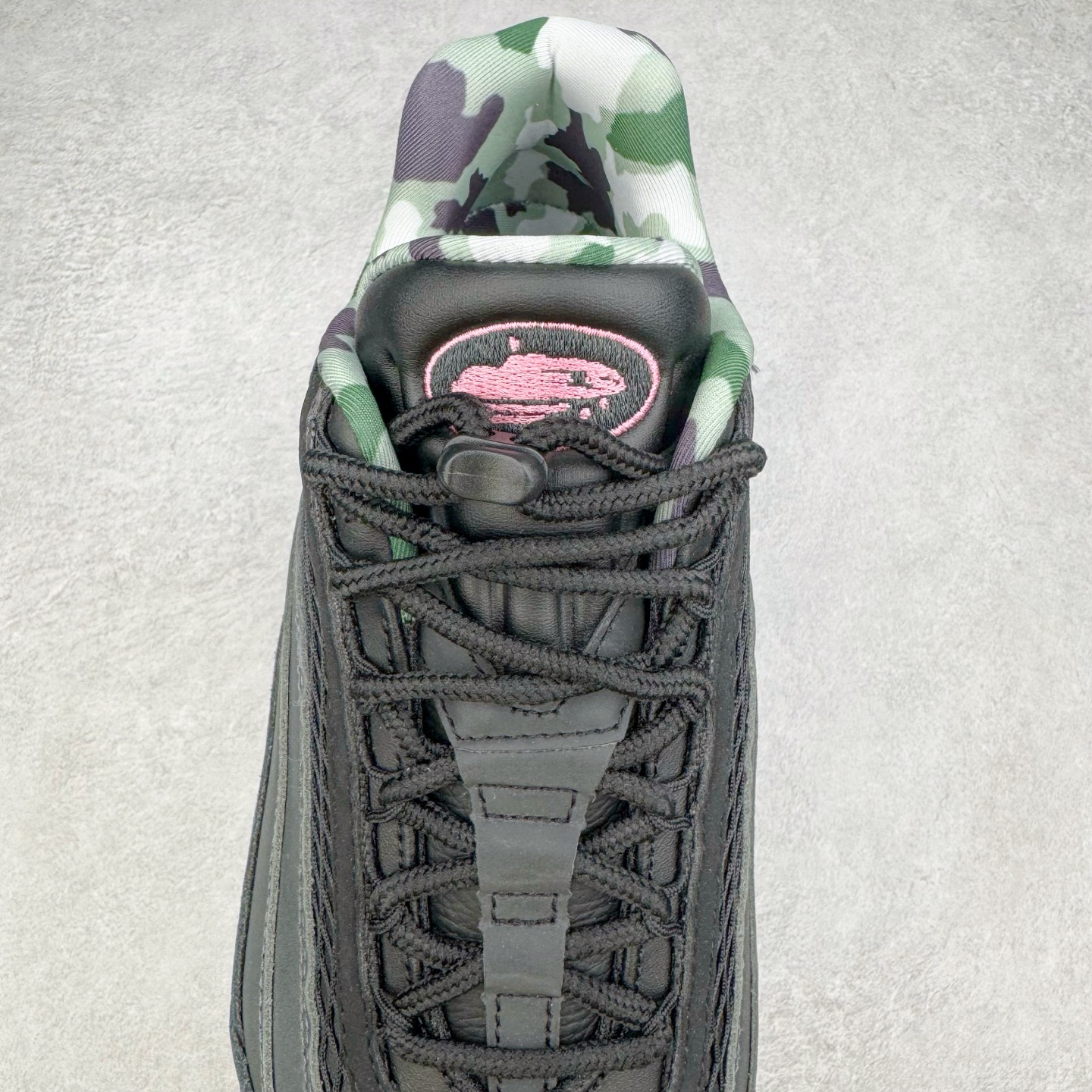 升级最终版 Nike Air Max 95 OG Neon 低筒 网布防滑 运动鞋 休闲鞋 球鞋 男鞋 波鞋 黑粉 FB2709-001