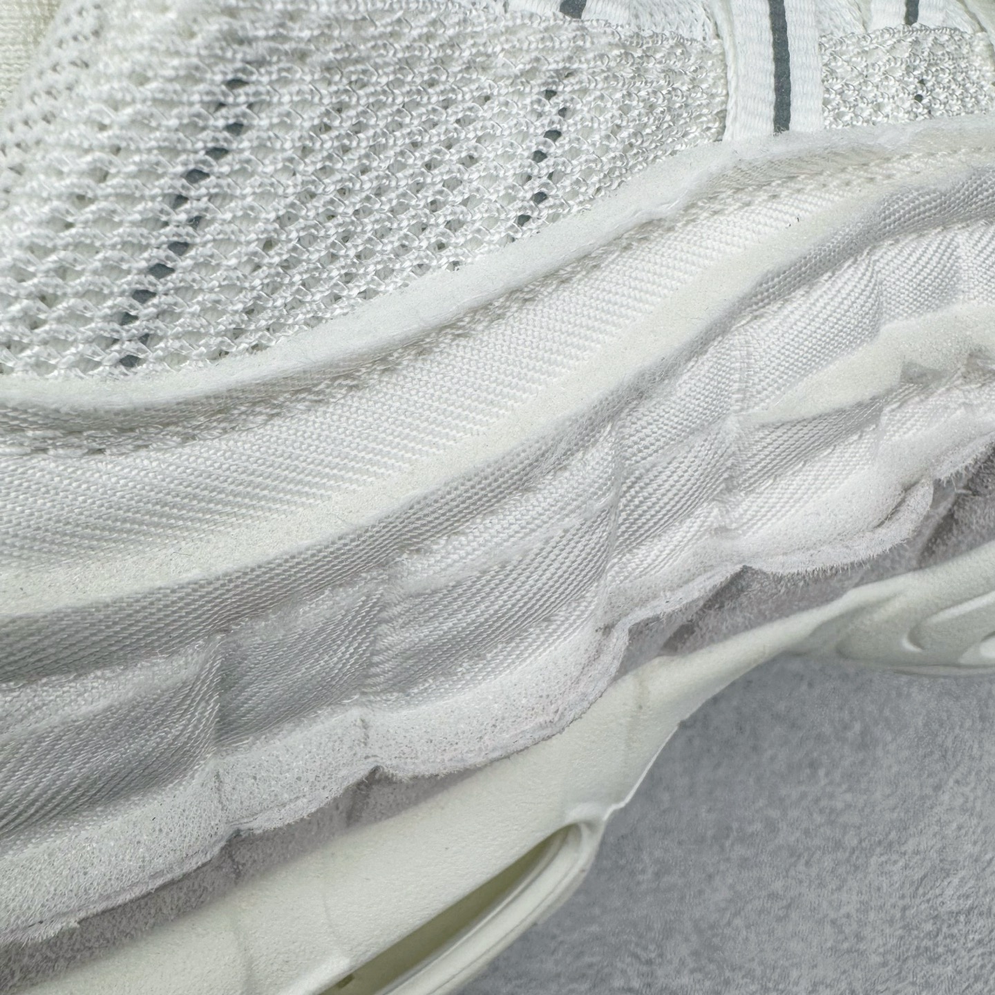 升级最终版 Nike Air Max 95 CDG 低筒 网布防滑 运动鞋 休闲鞋 球鞋 男鞋 波鞋  纯白 CU8406-100