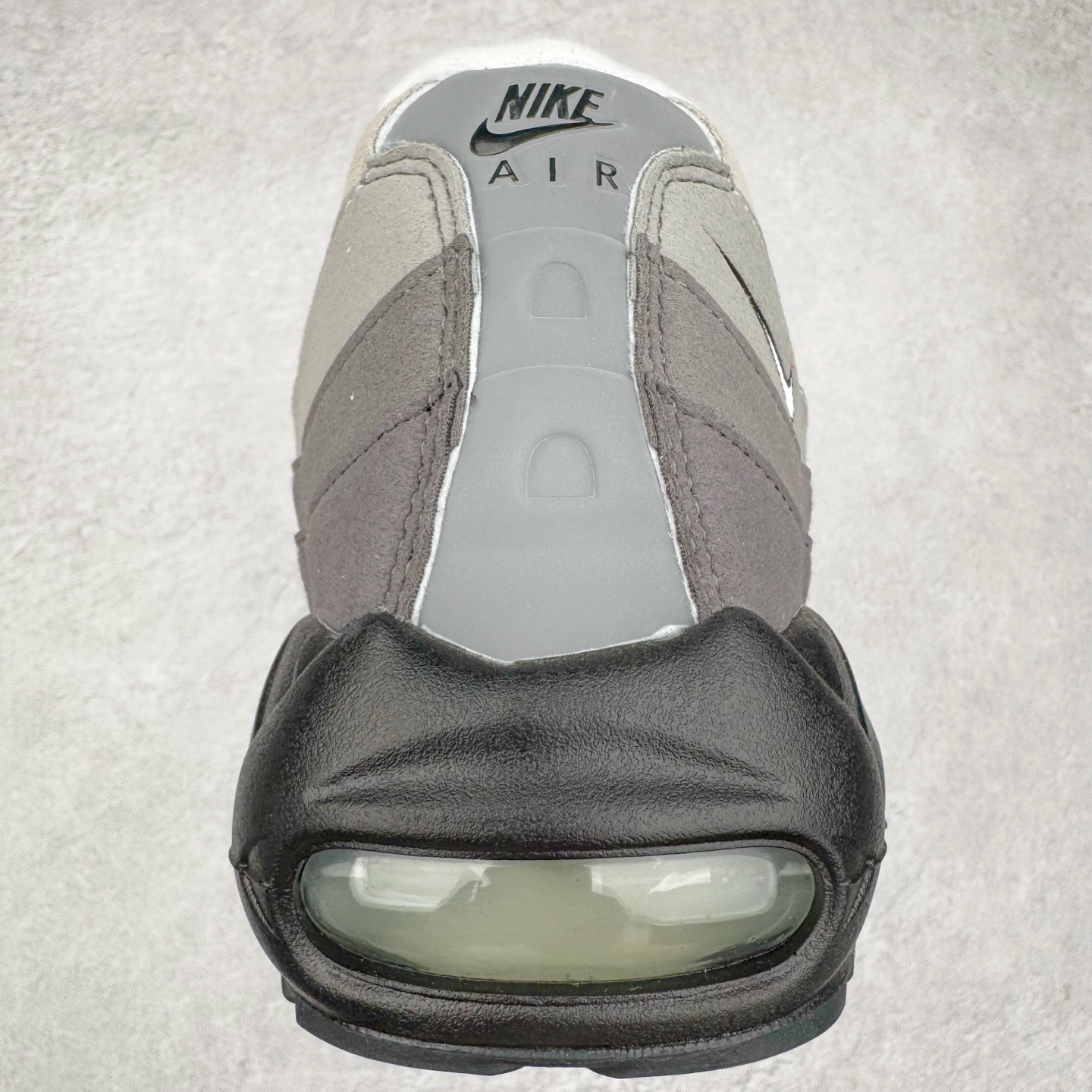 升级最终版 Nike Air Max 95 CDG 低筒 网布防滑 运动鞋 休闲鞋 球鞋 男鞋 波鞋  黑灰白 AT2865-003