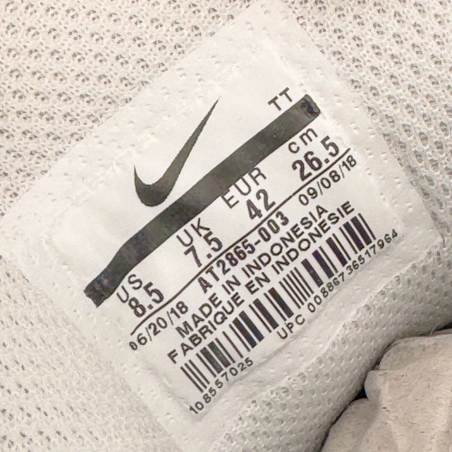 升级最终版 Nike Air Max 95 CDG 低筒 网布防滑 运动鞋 休闲鞋 球鞋 男鞋 波鞋  黑灰白 AT2865-003