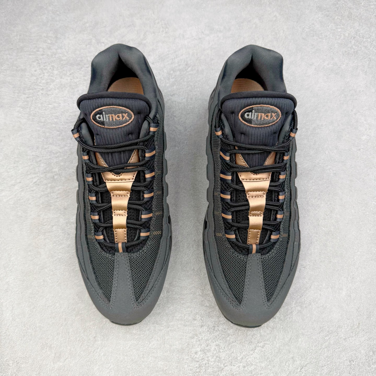 升级最终版 Nike Air Max 95 Central Cee 低筒 网布防滑 运动鞋 休闲鞋 球鞋 男鞋 波鞋  黑红灰 HQ6457-001