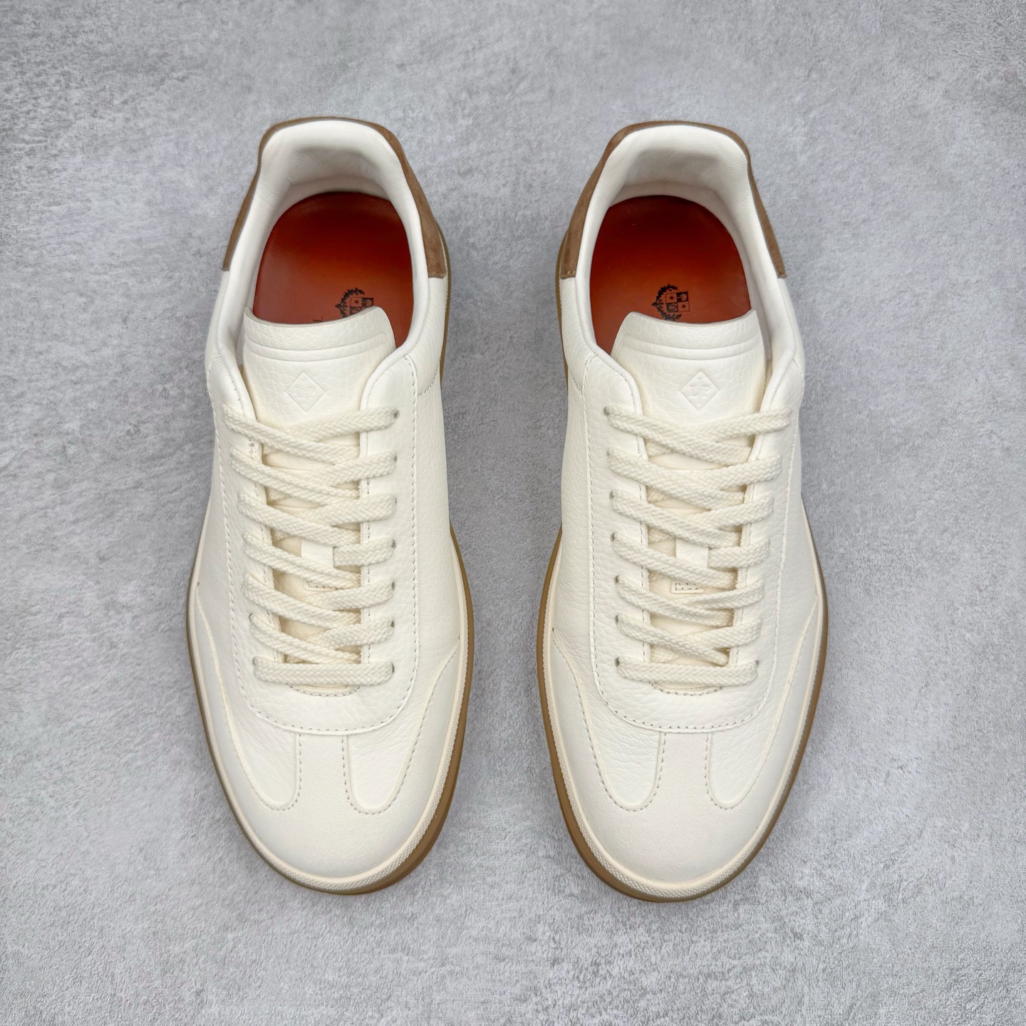 Loro Piana LP 低筒 皮革 德训鞋 休闲鞋 板鞋 女鞋 男鞋 白色 FAO93341000