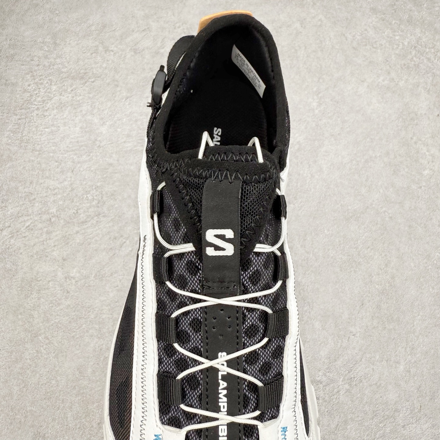 SALOMON SOLAMPHIBIAN 织物 萨洛蒙  低筒 水陆两栖 减震防滑 户外 跑步鞋 运动鞋 登山 男鞋 女鞋  波鞋（版型偏小一码）黑白色 477002