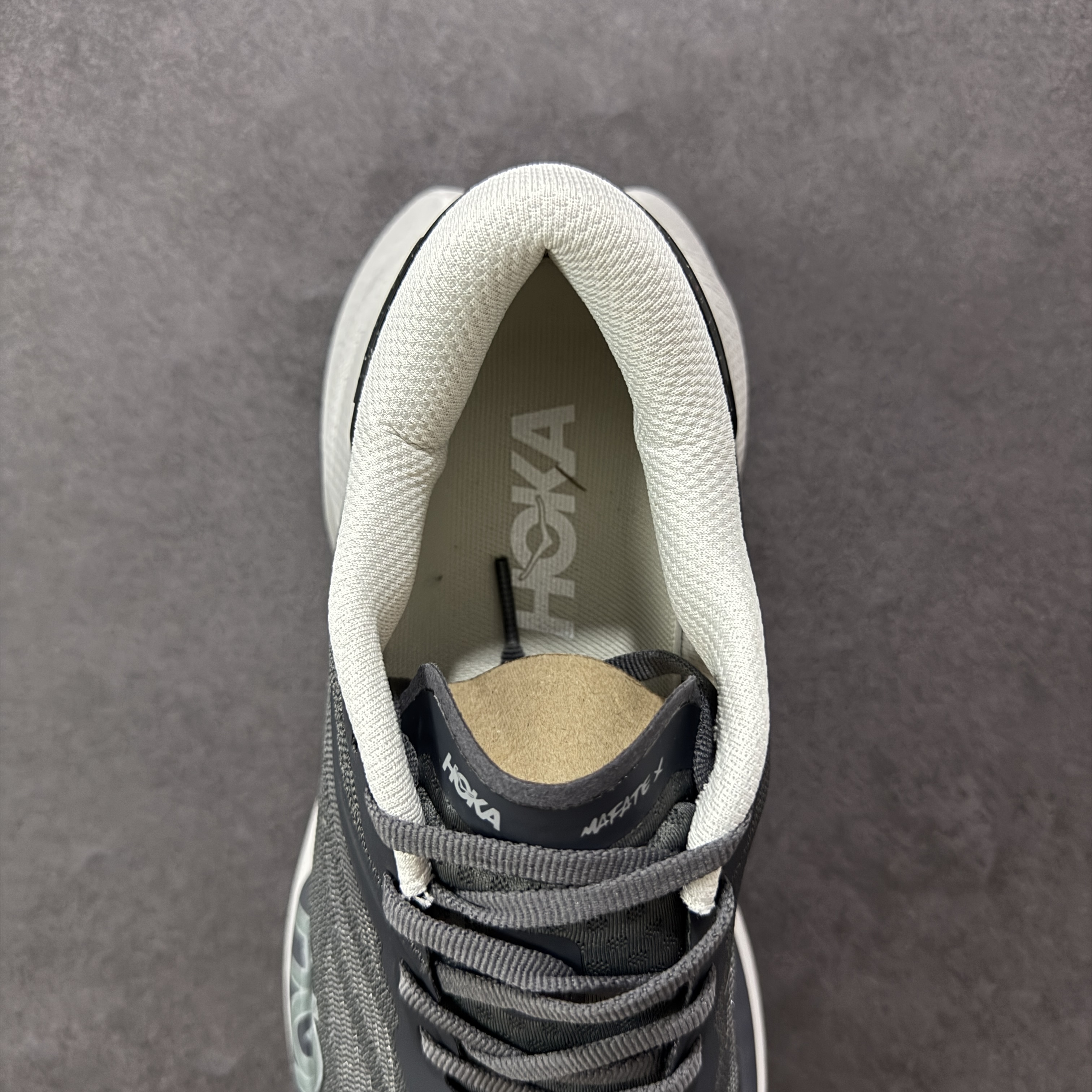 HOKA ONE ONE Mafate X 舒适百搭防滑耐磨 低筒 舒适减震 运动防滑耐磨 透气跑步鞋 轻便波鞋 灰色