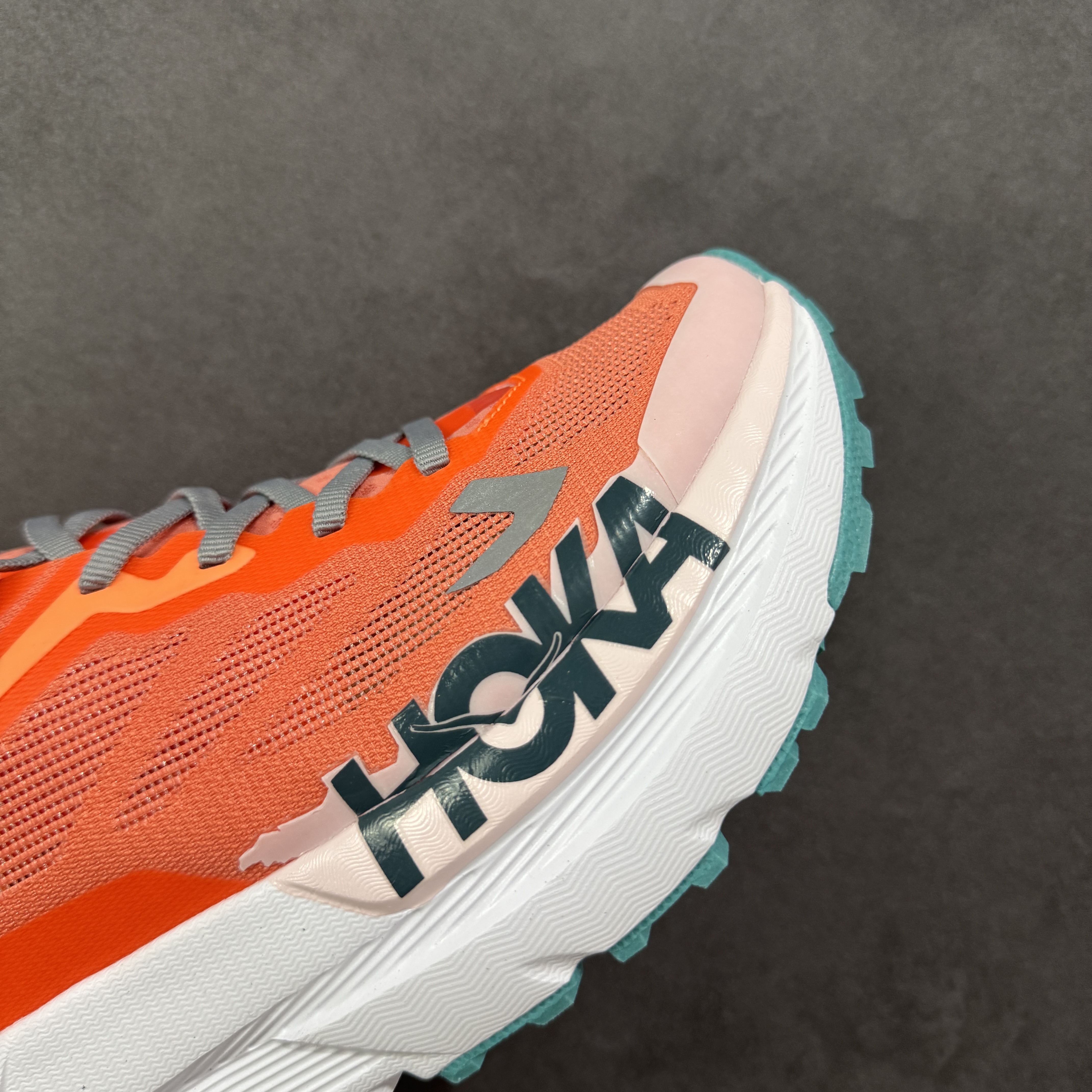HOKA ONE ONE Mafate X 舒适百搭防滑耐磨 低筒 舒适减震 运动防滑耐磨 透气跑步鞋 轻便波鞋  橙色 1162010-FPR