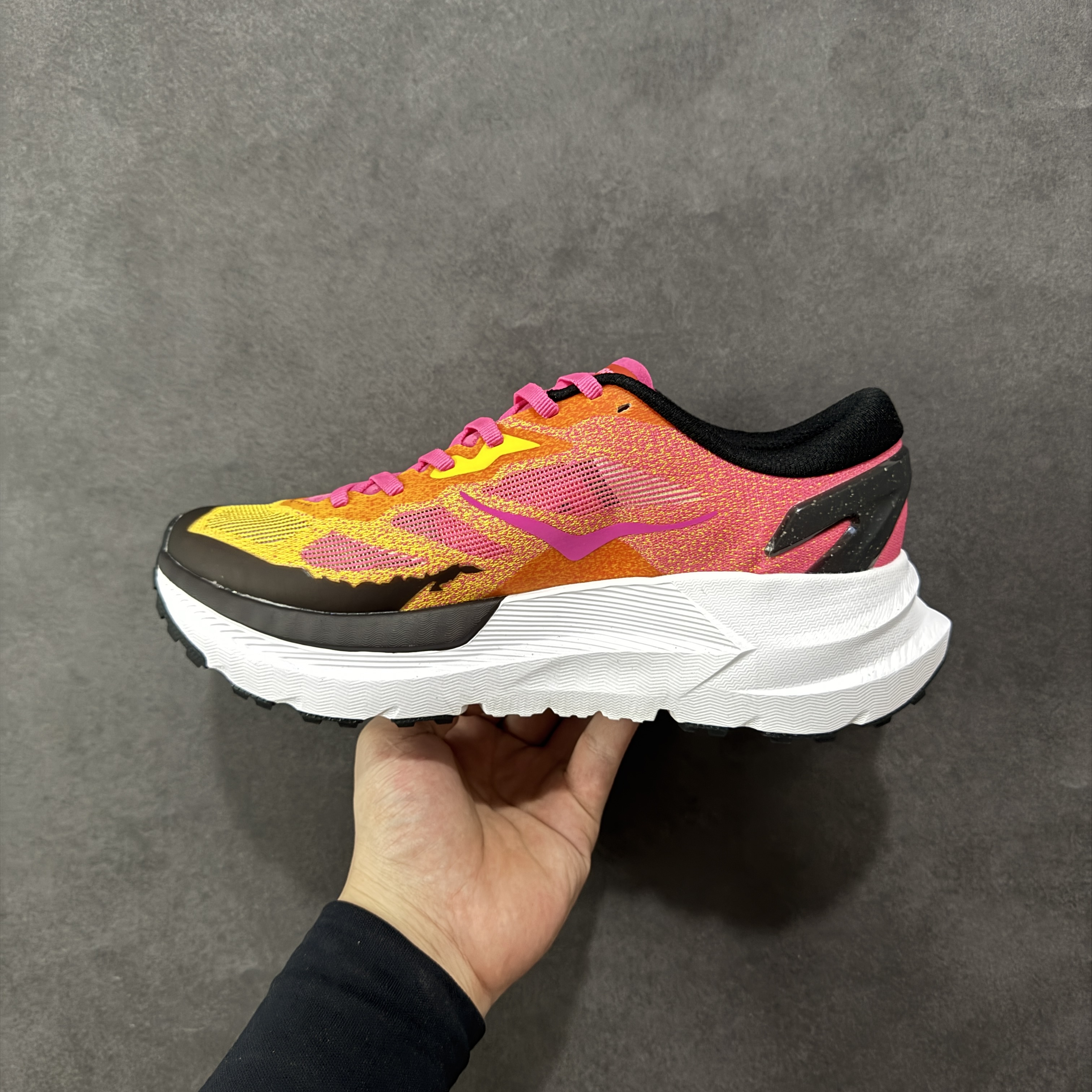 HOKA ONE ONE Mafate X 舒适百搭防滑耐磨 低筒 舒适减震 运动防滑耐磨 透气跑步鞋 轻便波鞋  3