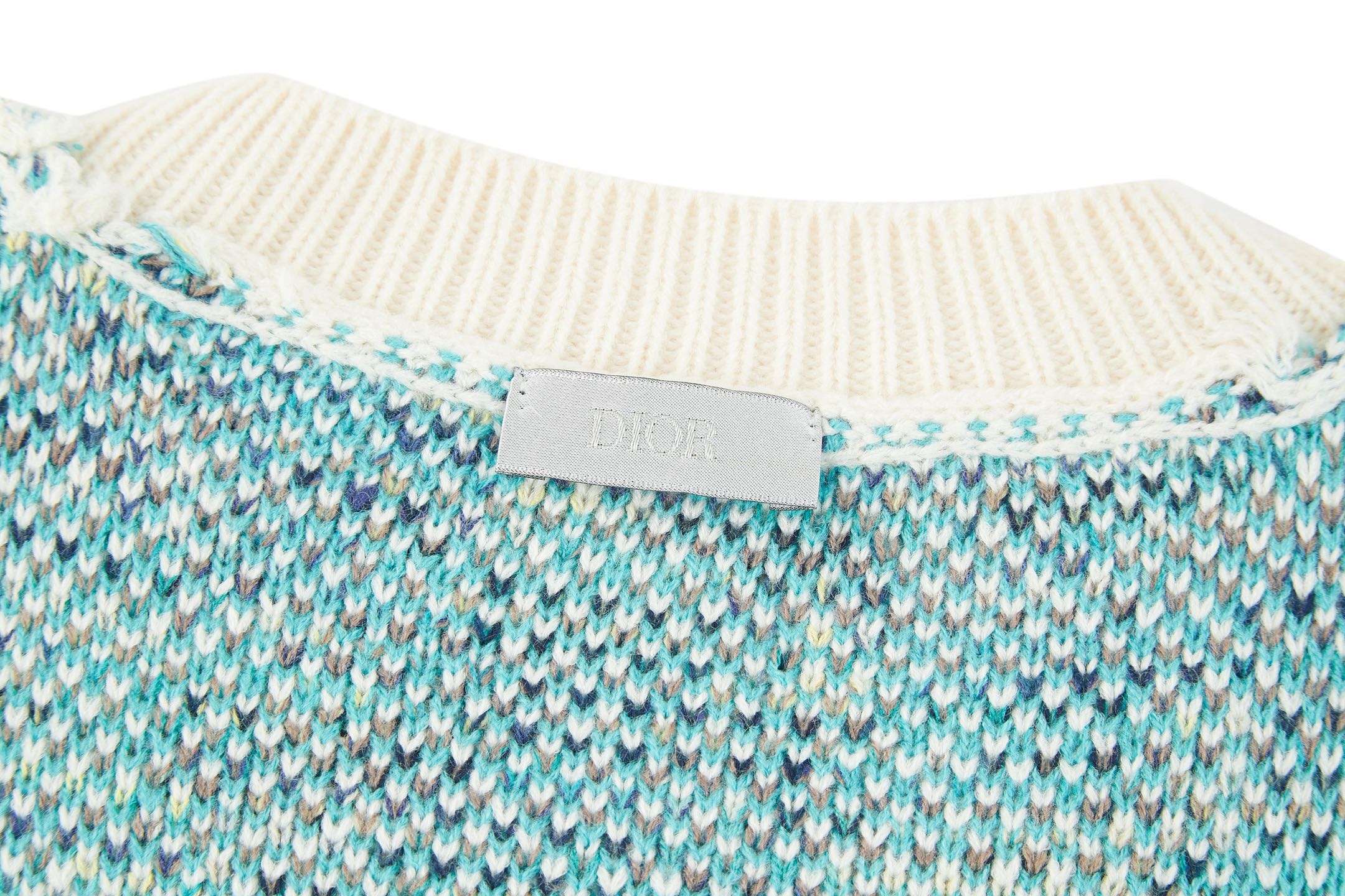 DIOR 迪奥 老花滿印 毛衣   秋冬 外套 长袖 藍色B0 193M638AT662-C085