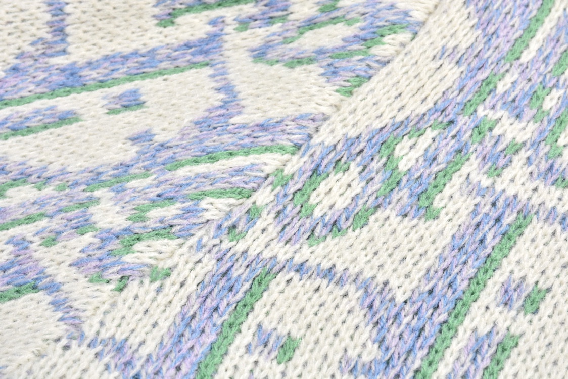 DIOR 迪奥 满印提花开衫 毛衣  秋冬 外套 长袖 米白色B0 193M638AT393-C084