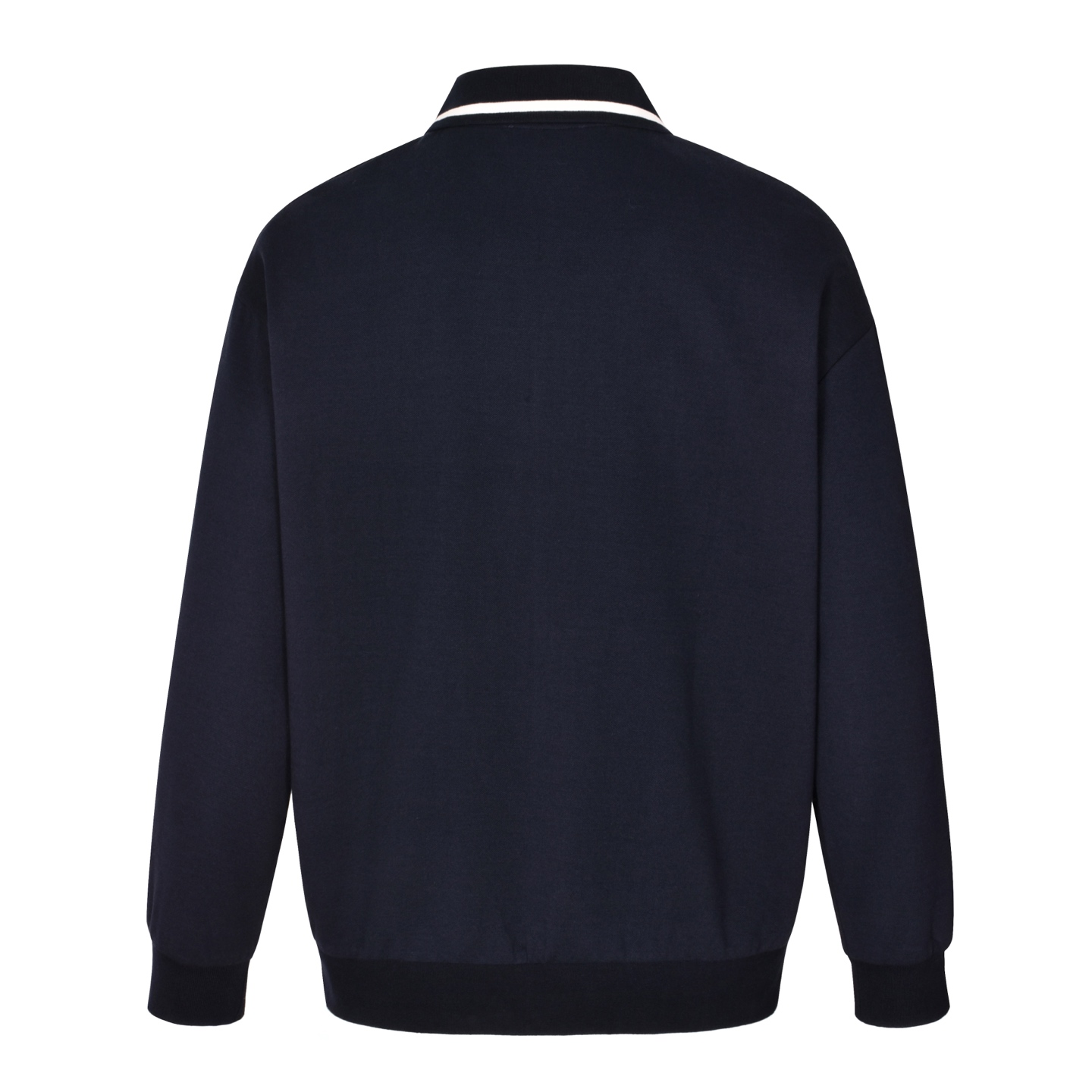 MIU MIU 缪缪 黑白领拉链  夹克 外套 长袖  蓝色 B0 ML1258-17LN-F0008-S-OOO