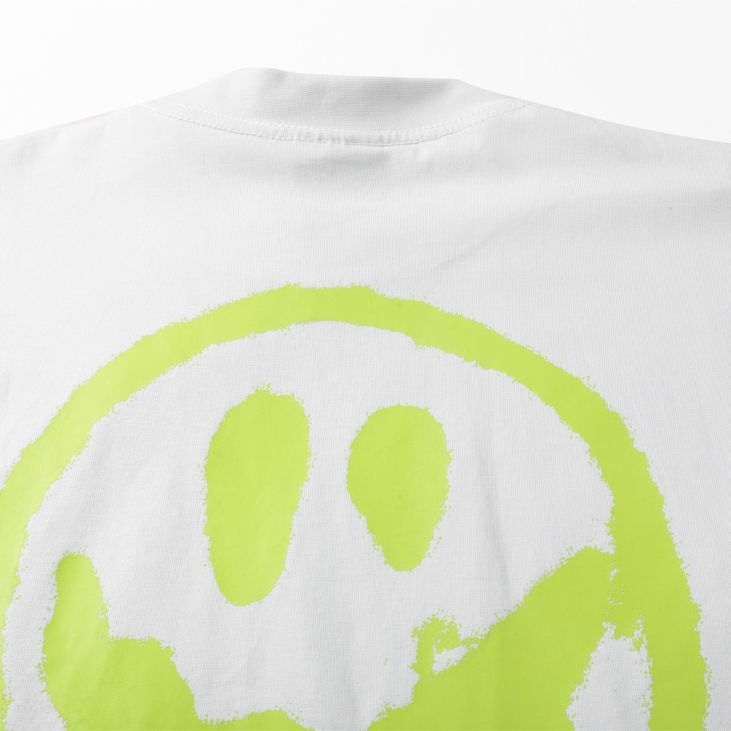 Balenciaga 巴黎世家 外星人 印花短袖 T恤 圆领 短款 夏季 白色A5 764235TSVF59012