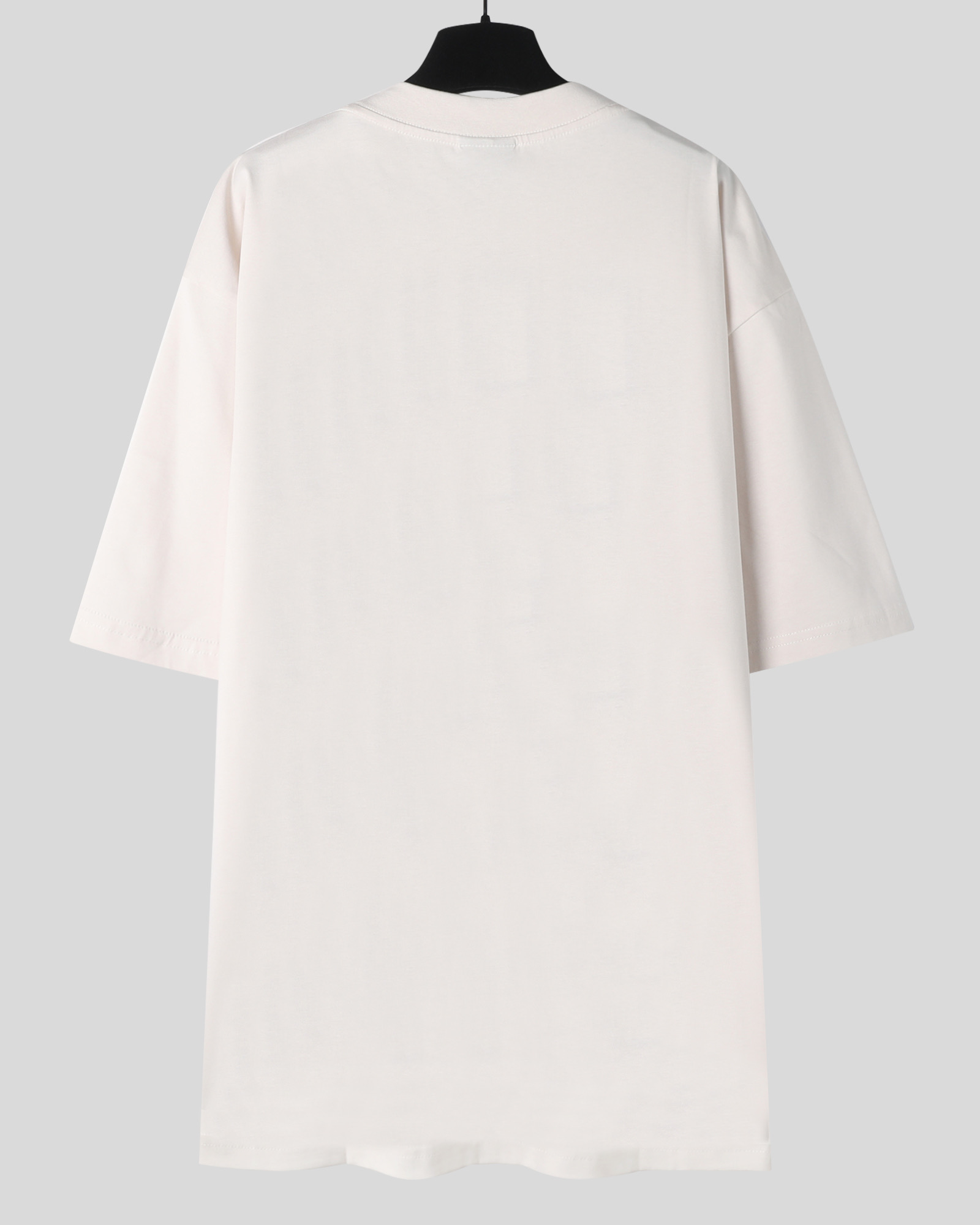 Balenciaga 巴黎世家 EST1917 印花短袖 T恤 圆领 短款 夏季 白色A5 787349TQVG31569