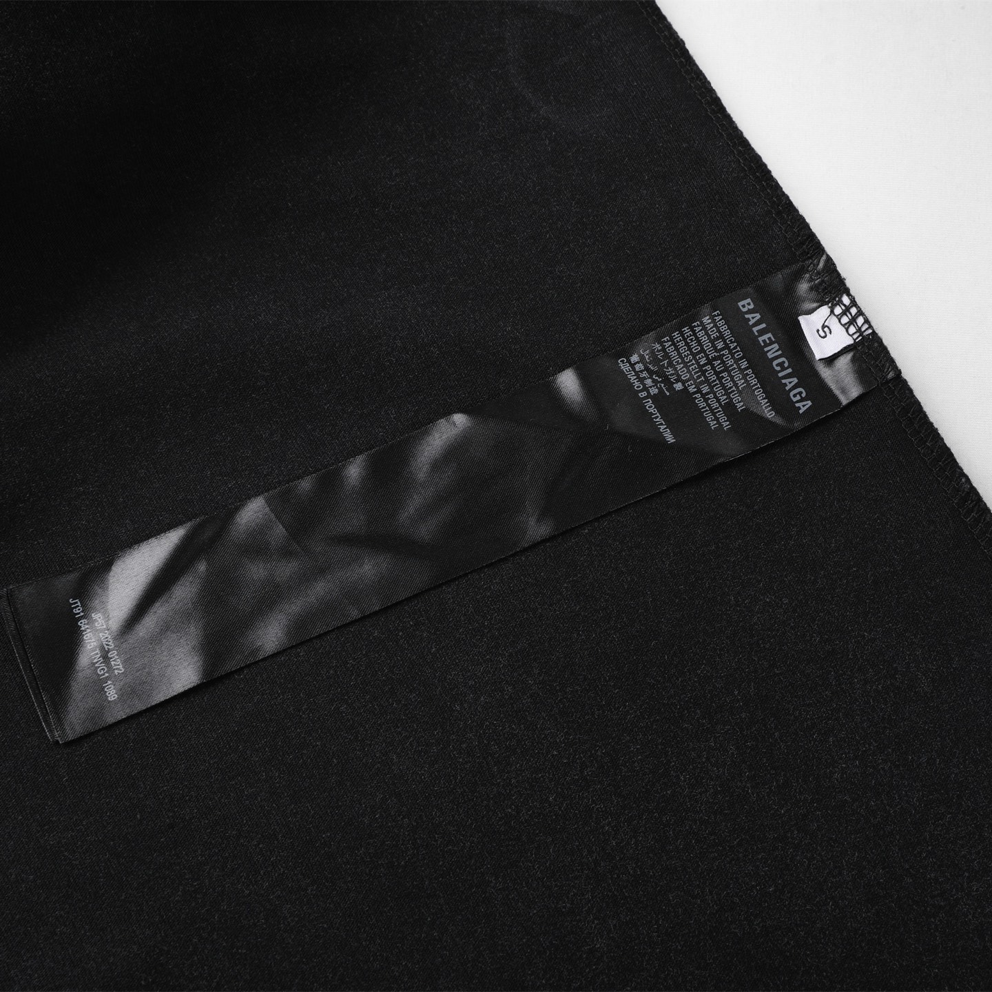 Balenciaga 巴黎世家 吉塔里亚夜景  印花短袖 T恤 圆领 短款 夏季 黑色A5 787349TRVP71041