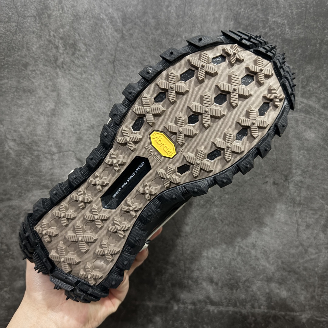 RICK OWENS RO Moncler盟可睐 Trailgrip 厚底 板鞋 休闲鞋 男鞋 女鞋 波鞋  皮質   黑色  MU02D4M10M4321-999