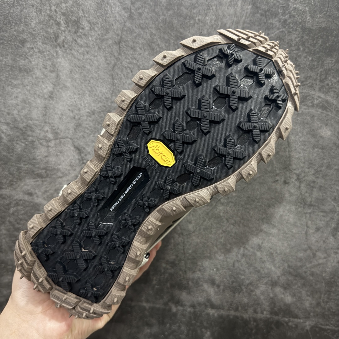 RICK OWENS RO Moncler盟可睐 Trailgrip 厚底 板鞋 休闲鞋 男鞋 女鞋 波鞋  皮質   褐色 MU02D4M10M4321-208