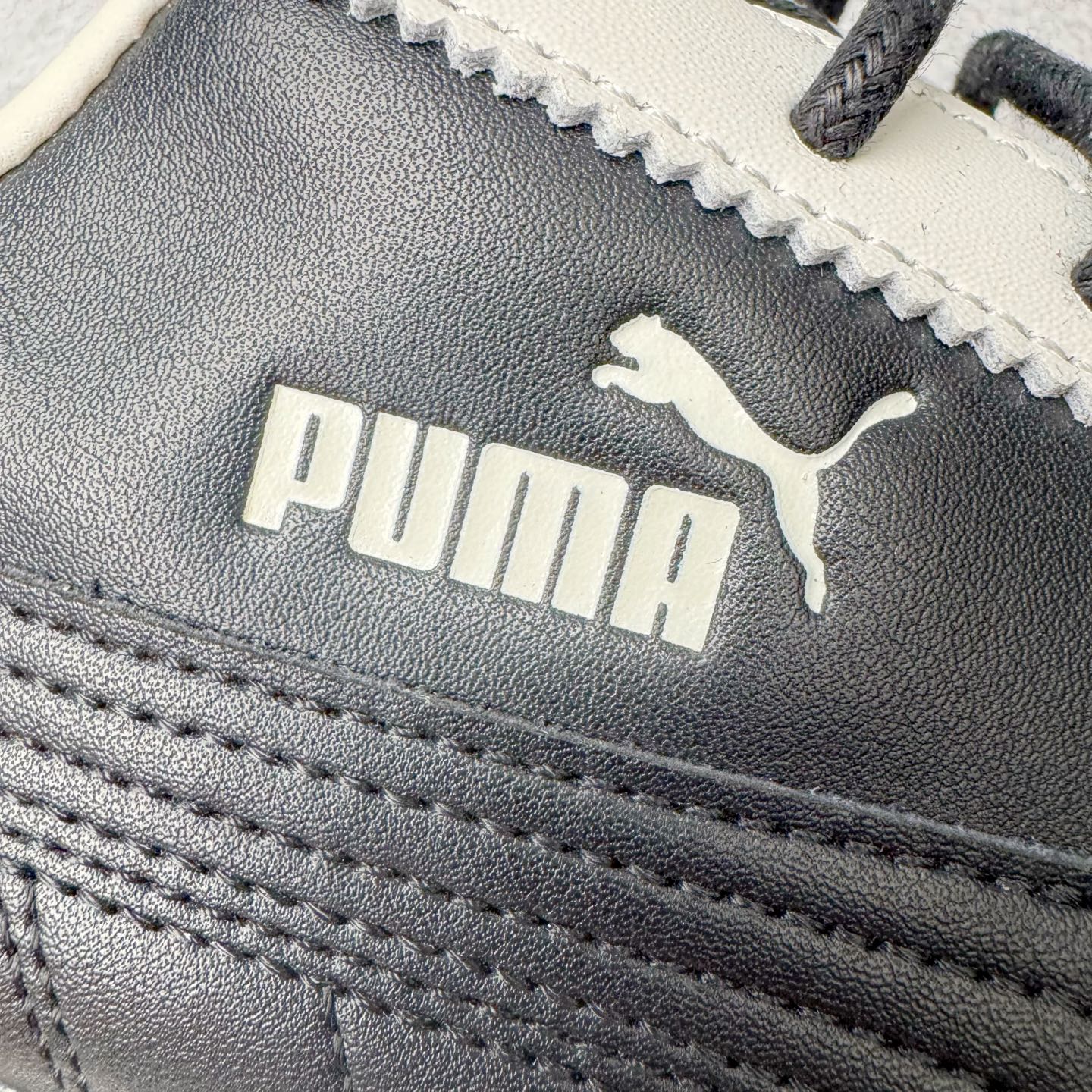 PUMA  Speedcat  圆头系带 二层绒面皮防滑耐磨 低筒 舒适时尚 赛车 跑步鞋 休闲鞋 波鞋 黑皮