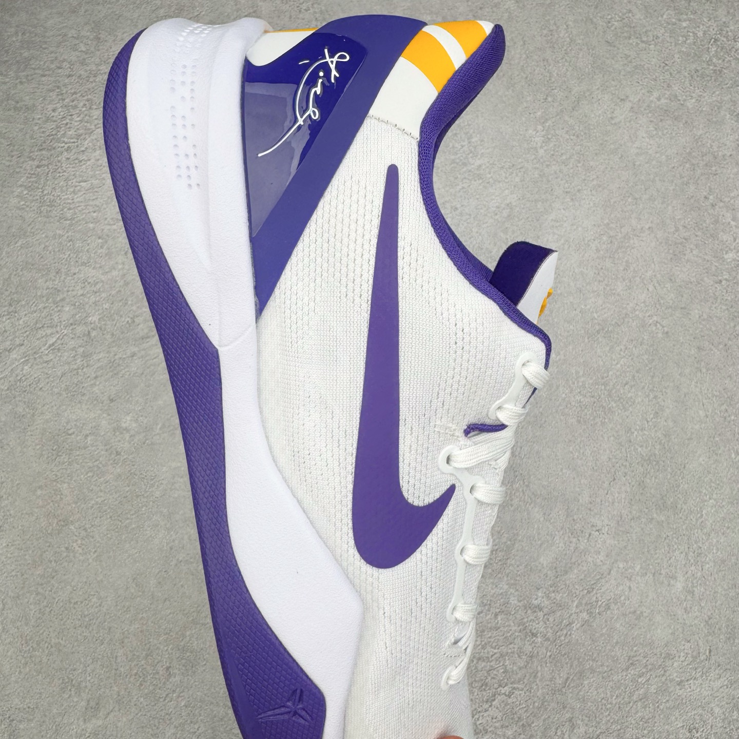 S2 Kobe 8 Protro System 科比8 低筒  全掌LUNARLON 鞋墊 籃球鞋 實戰鞋 球鞋 男鞋 波鞋 湖人白紫 HF7485-001