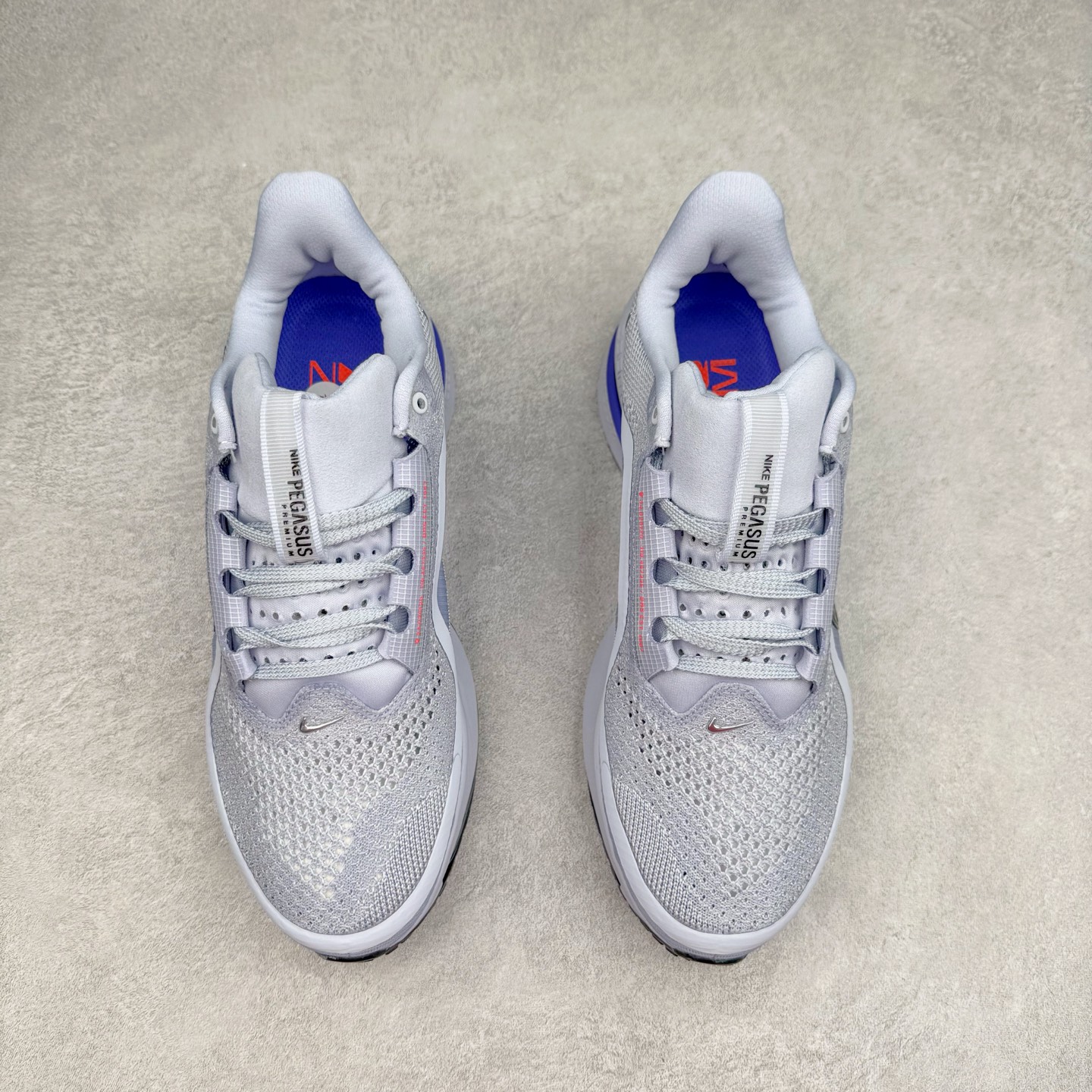  Nike Pegasus Premium 低筒 简约舒适 织物网布耐磨减震防滑 休闲城市通勤体测体考竞速训练跑步鞋 男女同款 白紫色  HQ2592-004